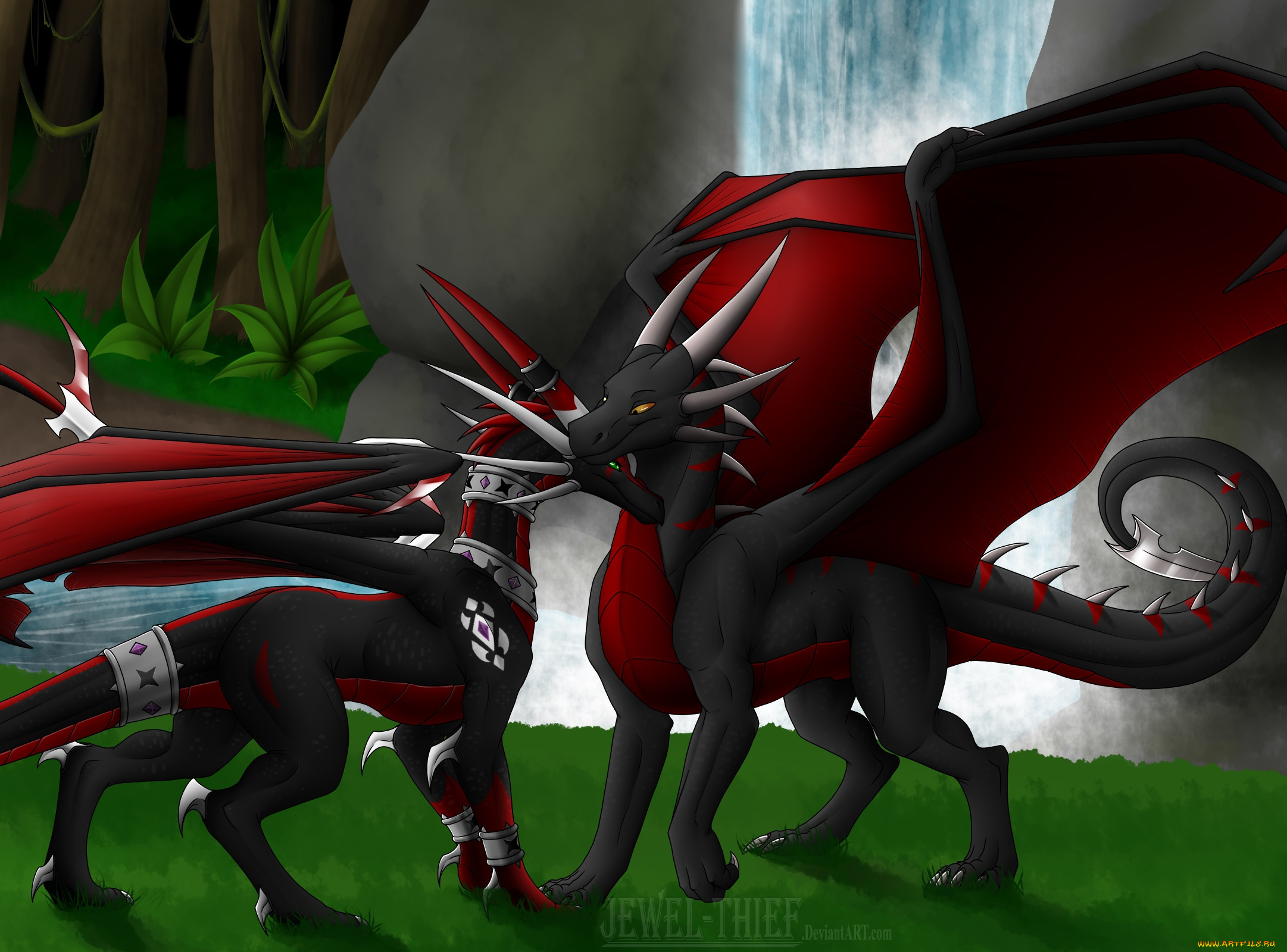 рисованное, животные, , сказочные, , мифические, драконы