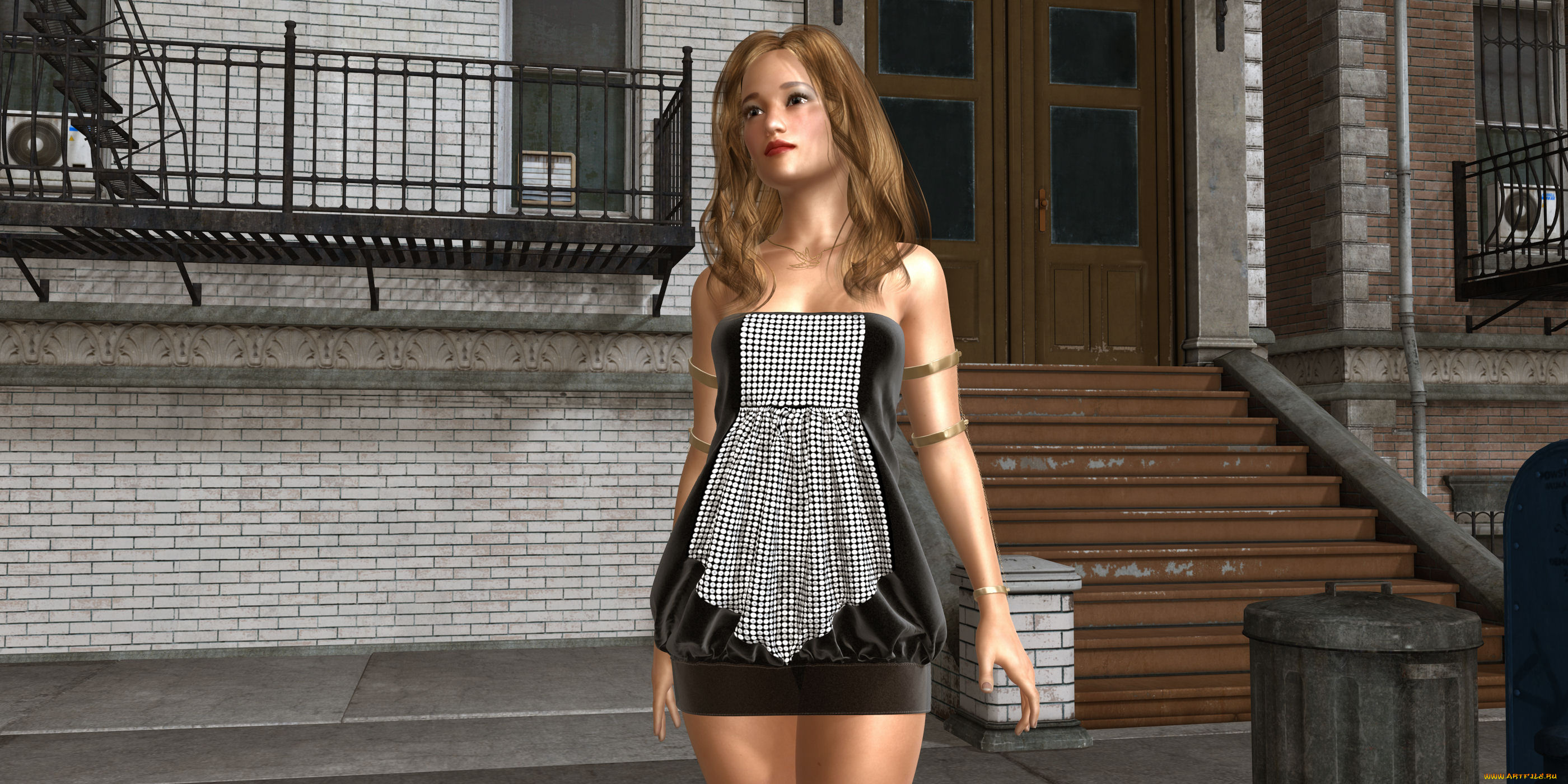 3д, графика, люди, , people, взгляд, девушка, фон