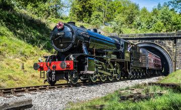 обоя техника, паровозы, паровоз, дорога, железная