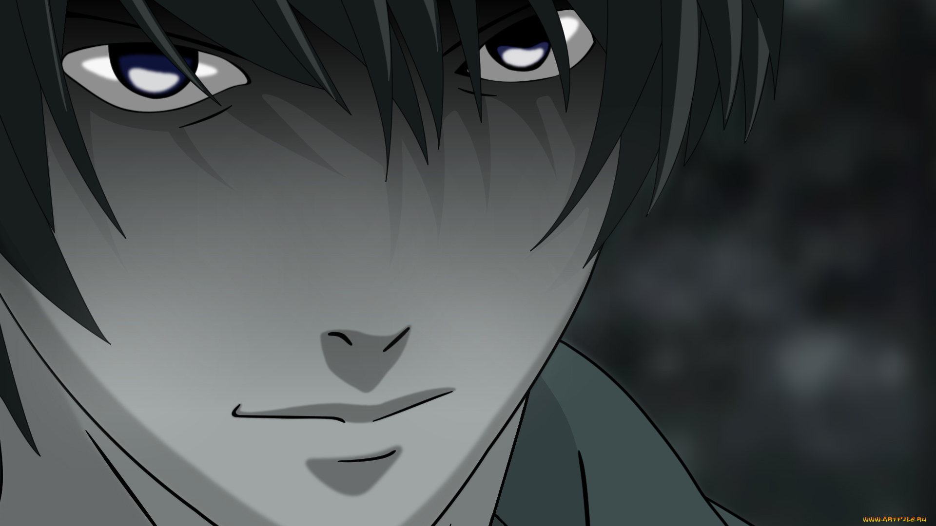 аниме, death, note, yagami, raito