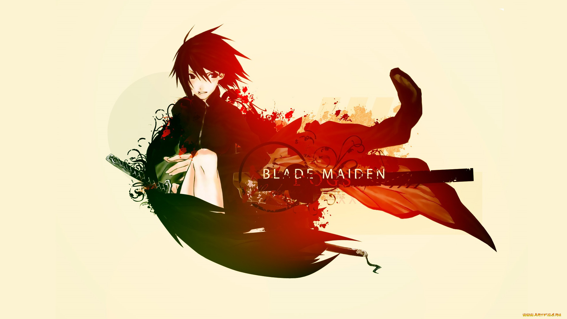 аниме, dogs, , bullets, &, carnage, девушка