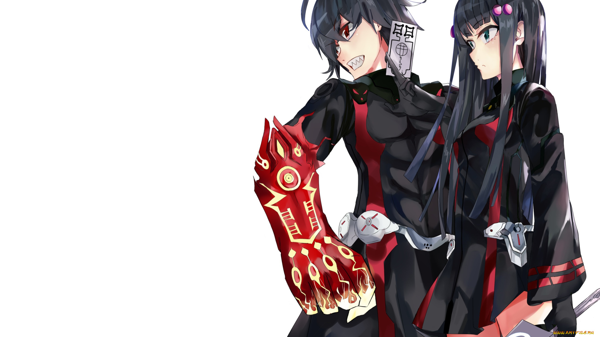 аниме, sousei, no, onmyouji, бенио, рокуро