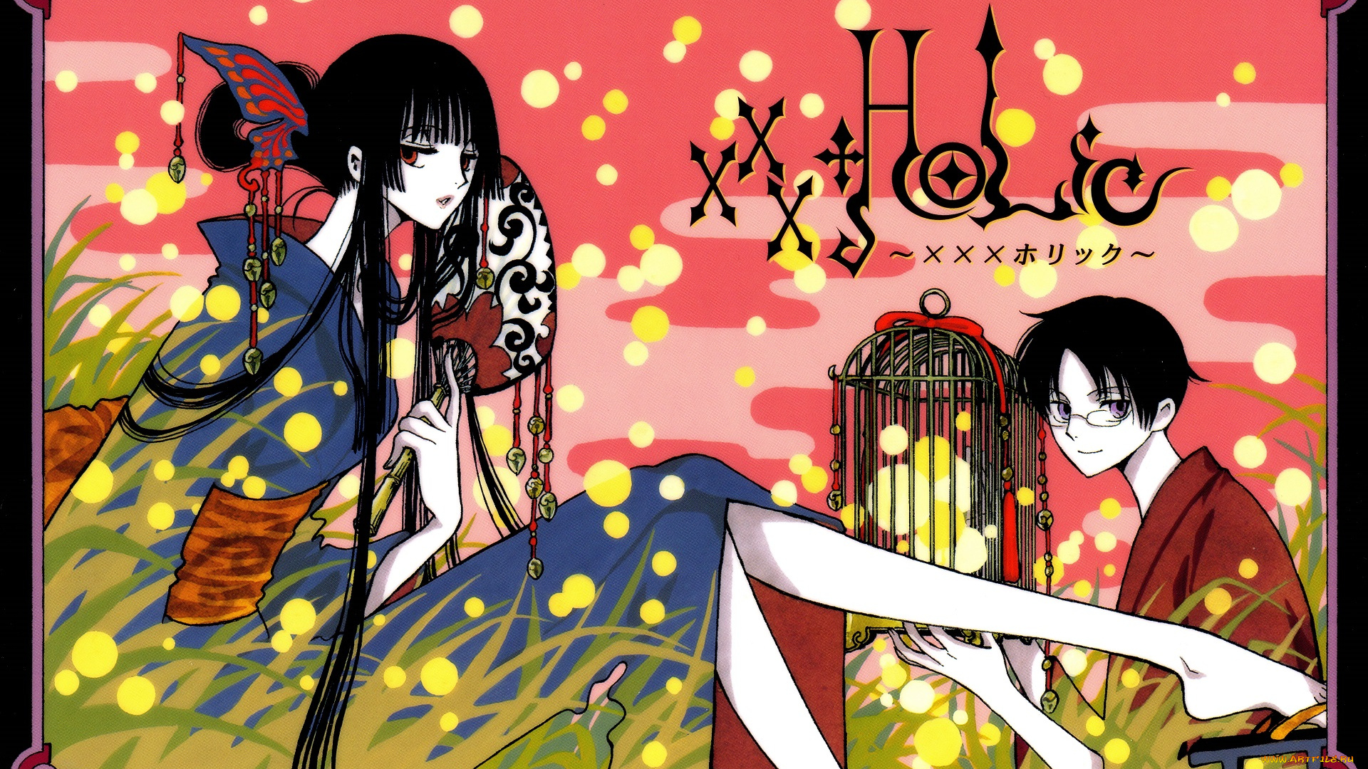 аниме, xxxholic, двое