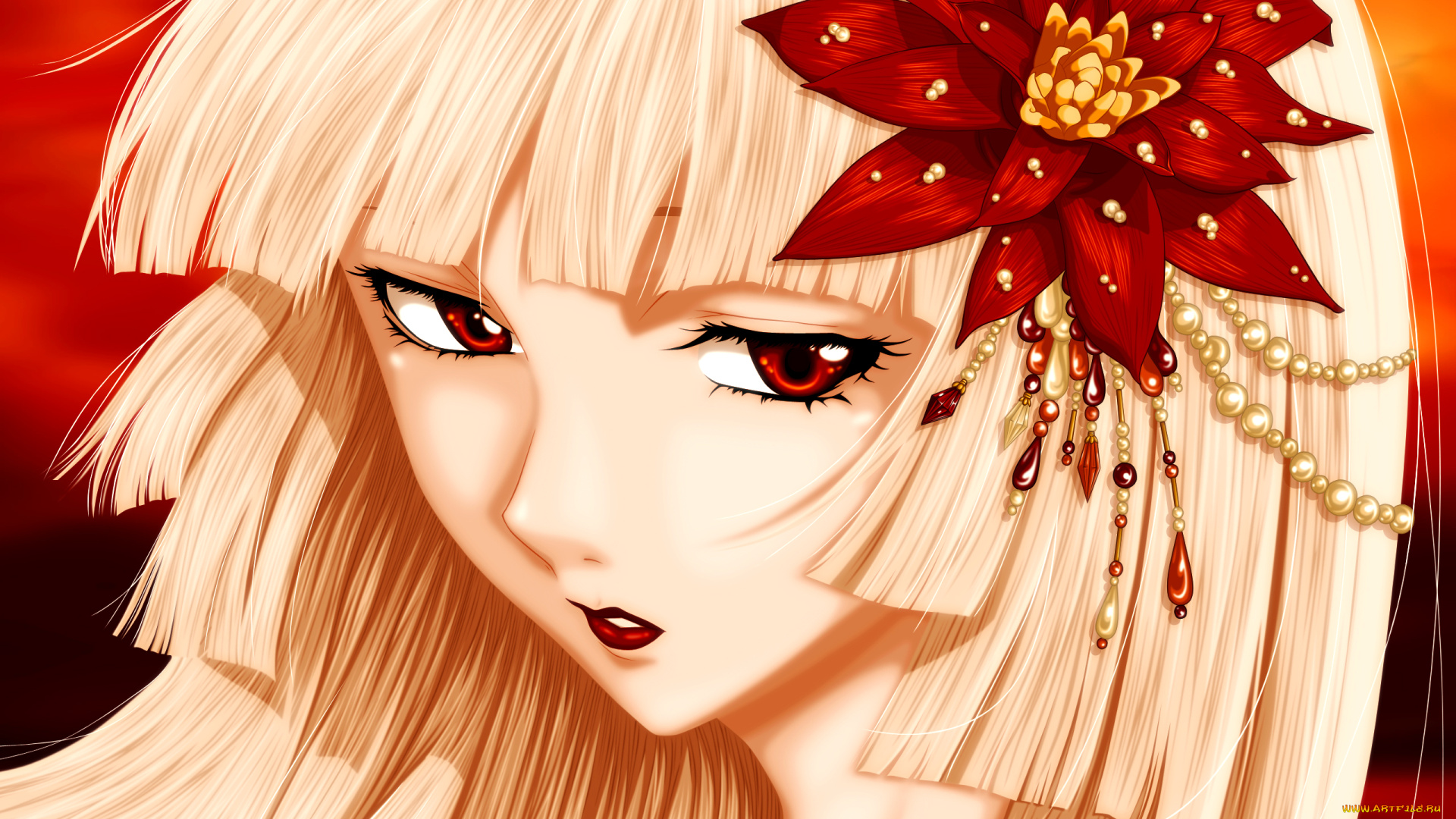 аниме, xxxholic, фон, взгляд, девушка