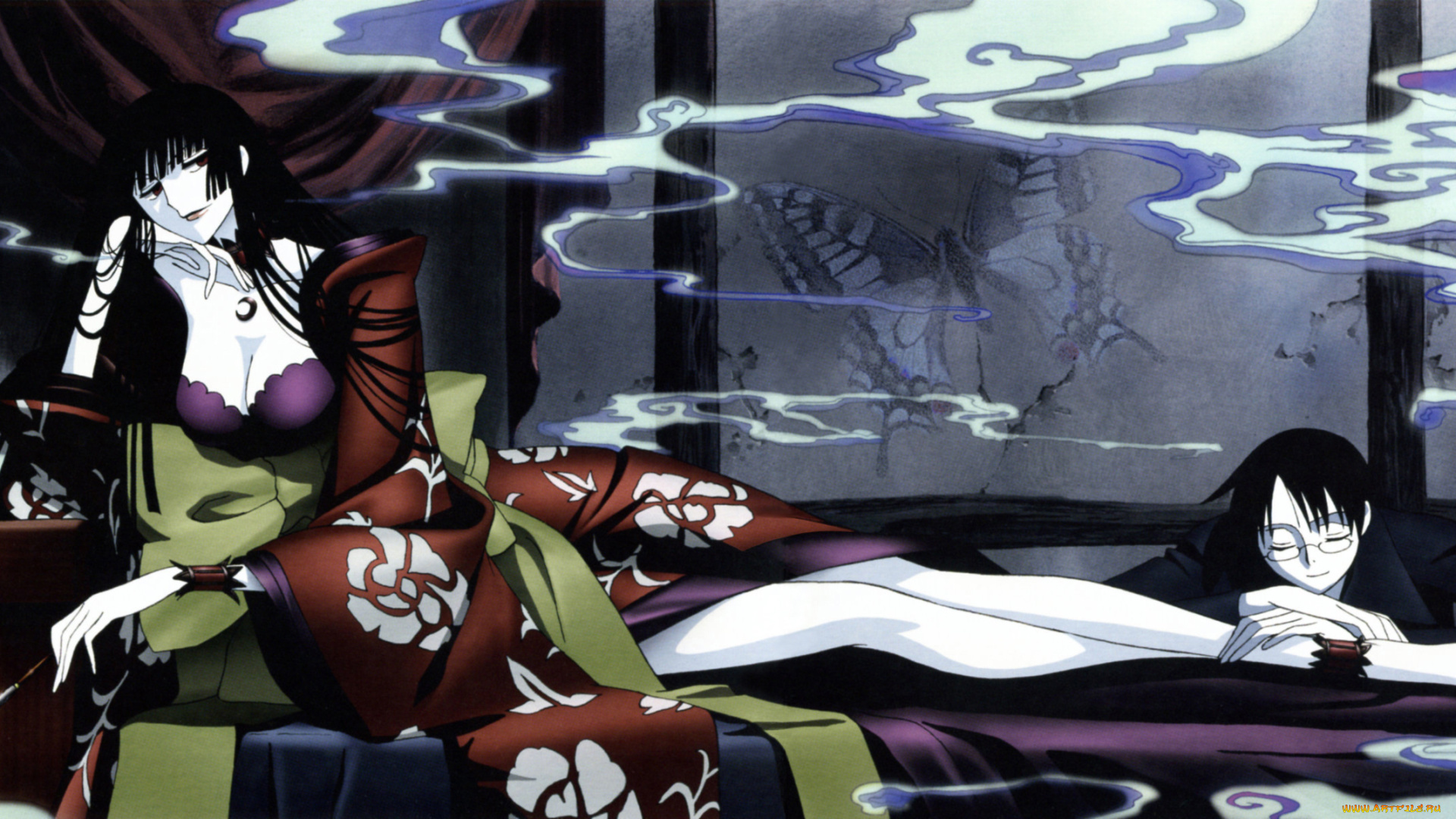 аниме, xxxholic, парень, девушка