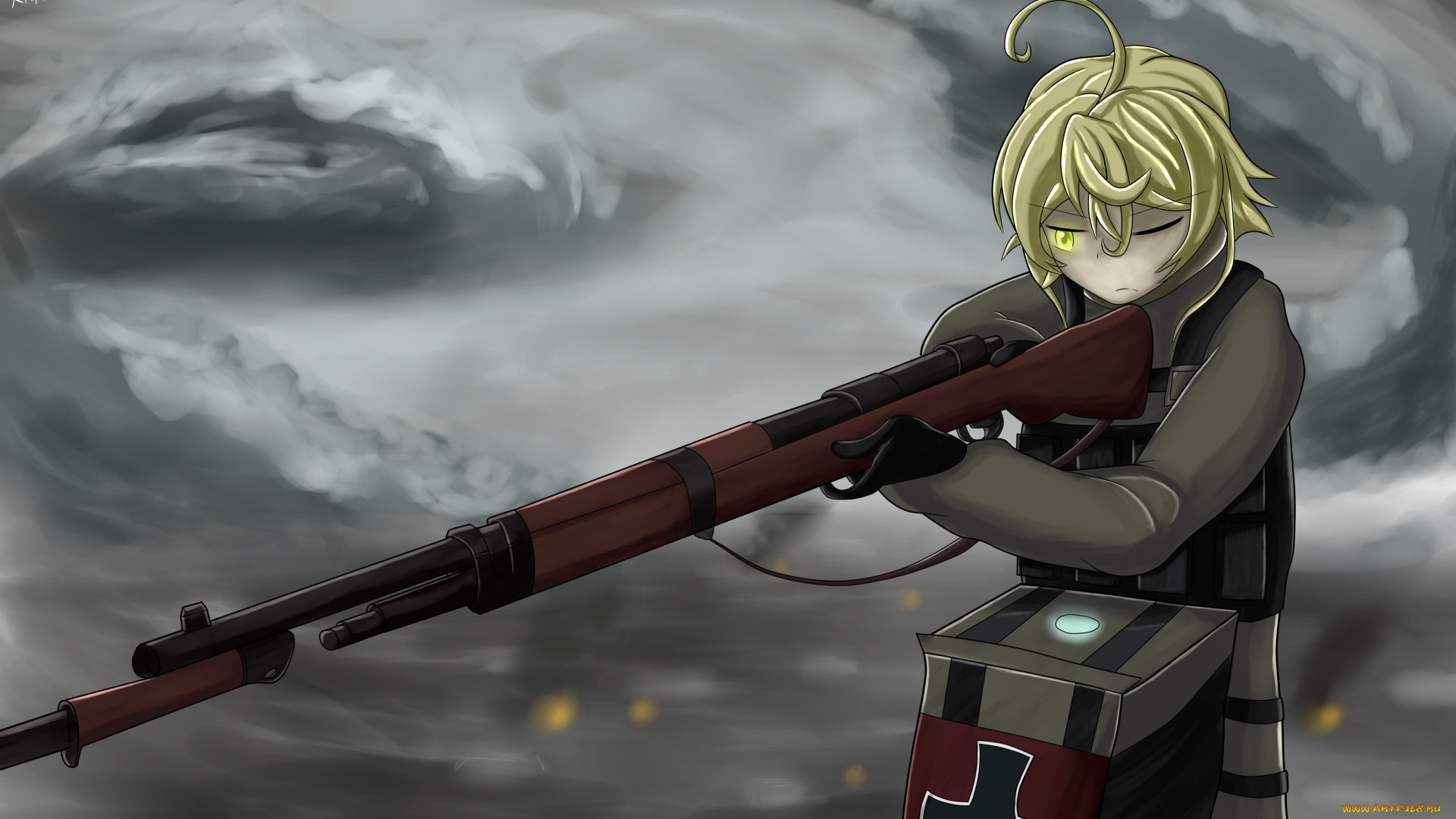 аниме, youjo, senki, tanya, degurechaff