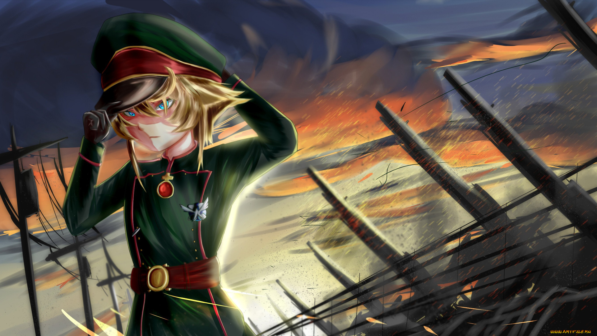 аниме, youjo, senki, tanya, degurechaff