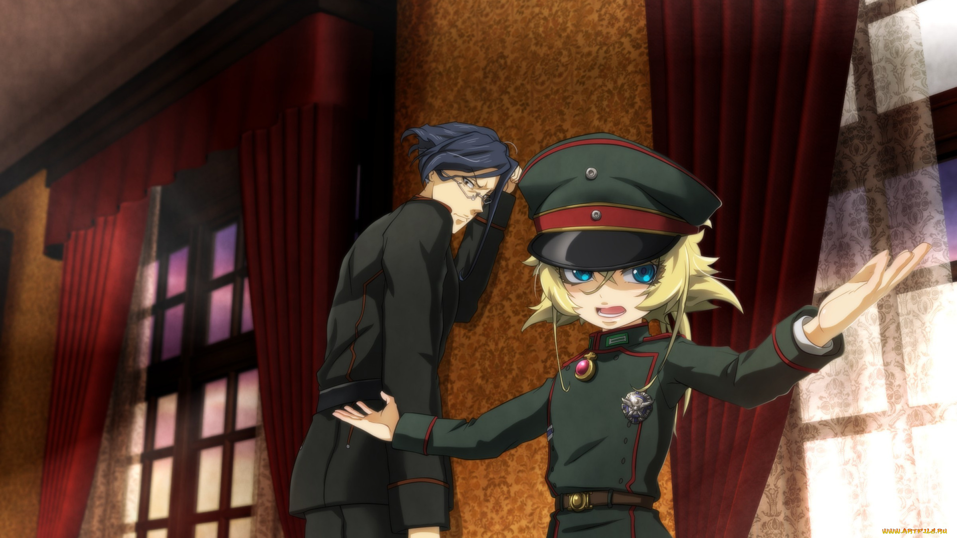 аниме, youjo, senki, tanya, degurechaff