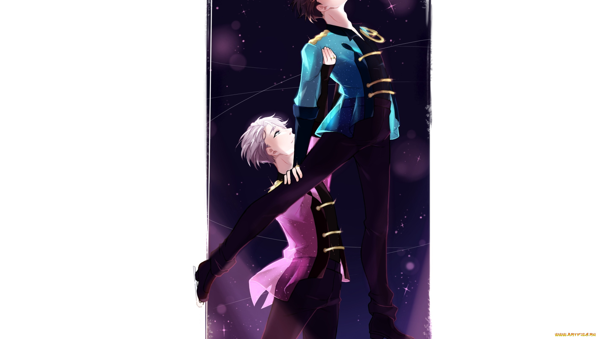 аниме, yuri, on, ice, виктор, никифоров, катсуки, юри