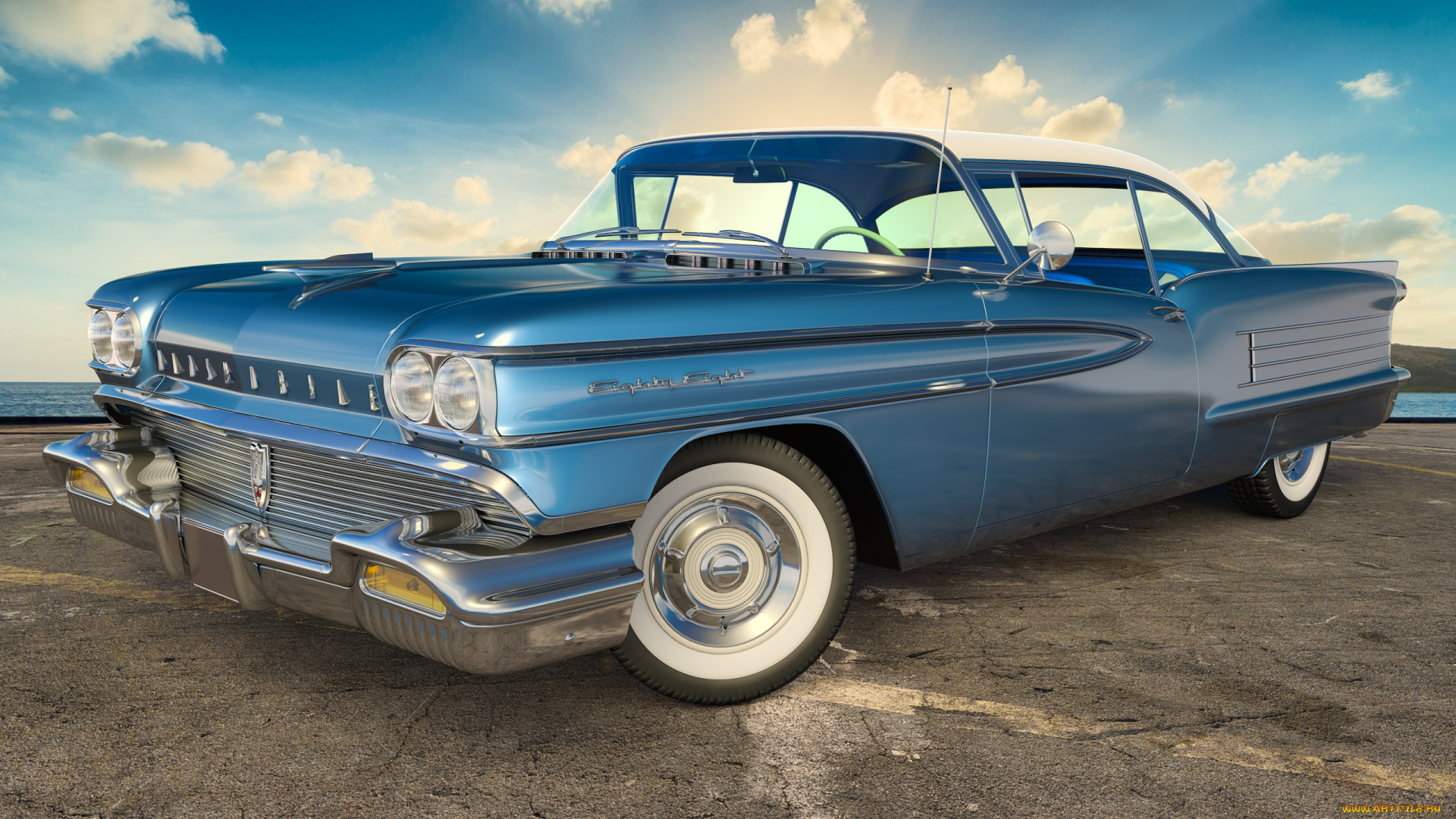 автомобили, 3д, автомобиль, фон