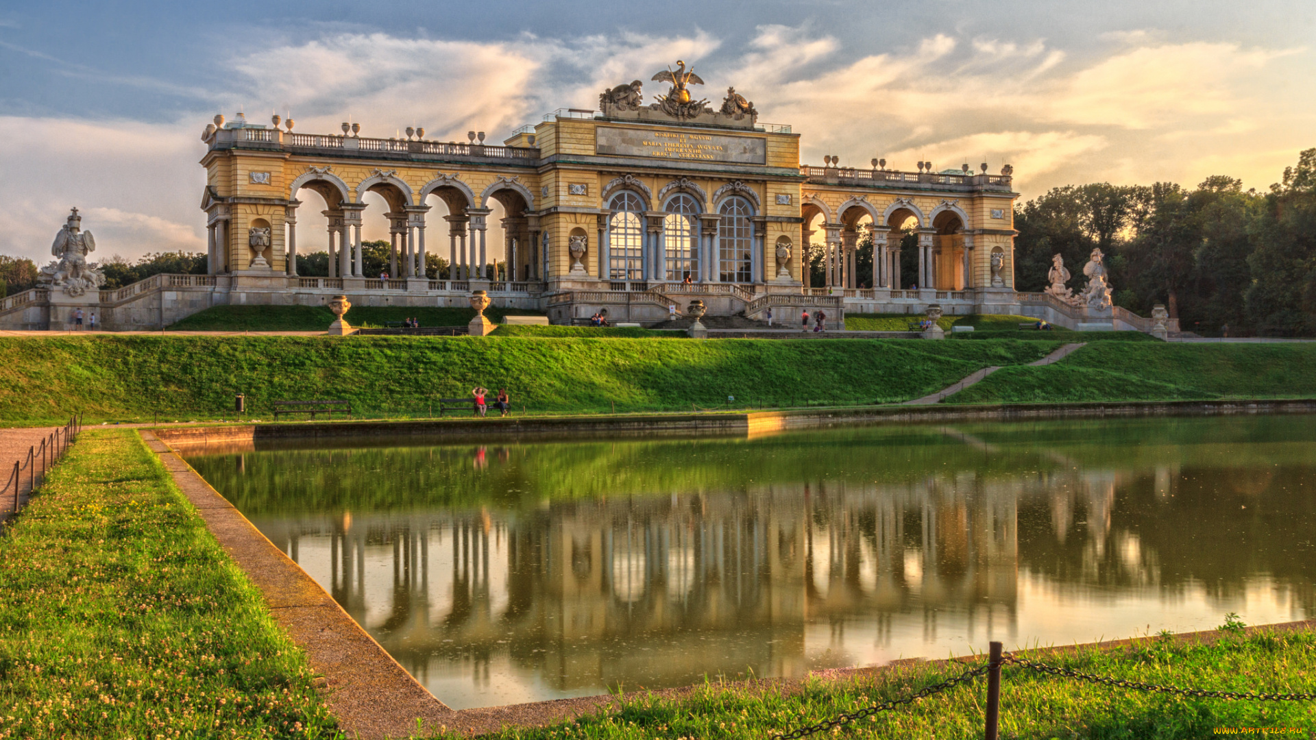 gloriette, , sch&, 246, nbrunn, , wien, города, вена, , австрия, парк