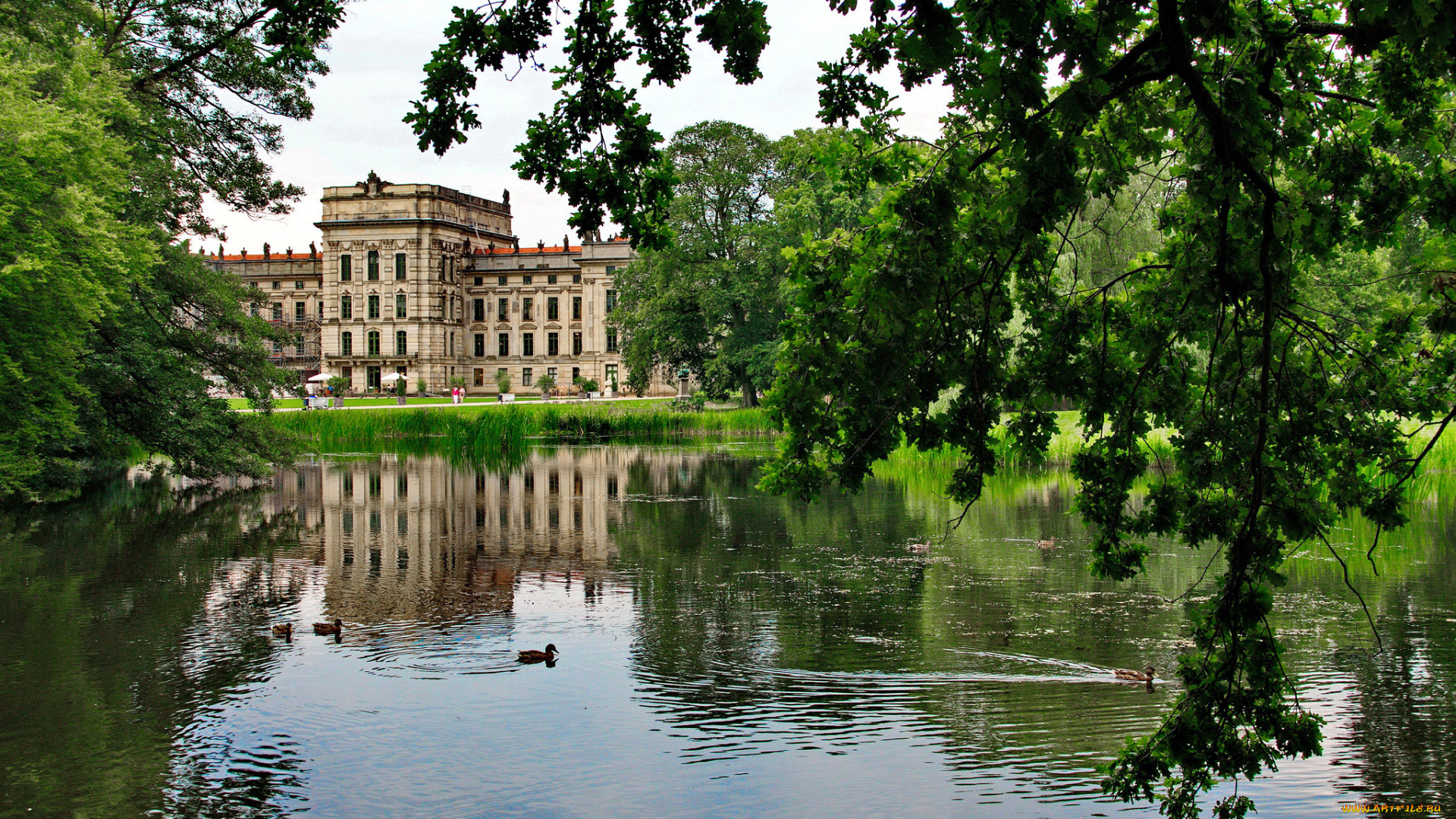 города, -, пейзажи, парк