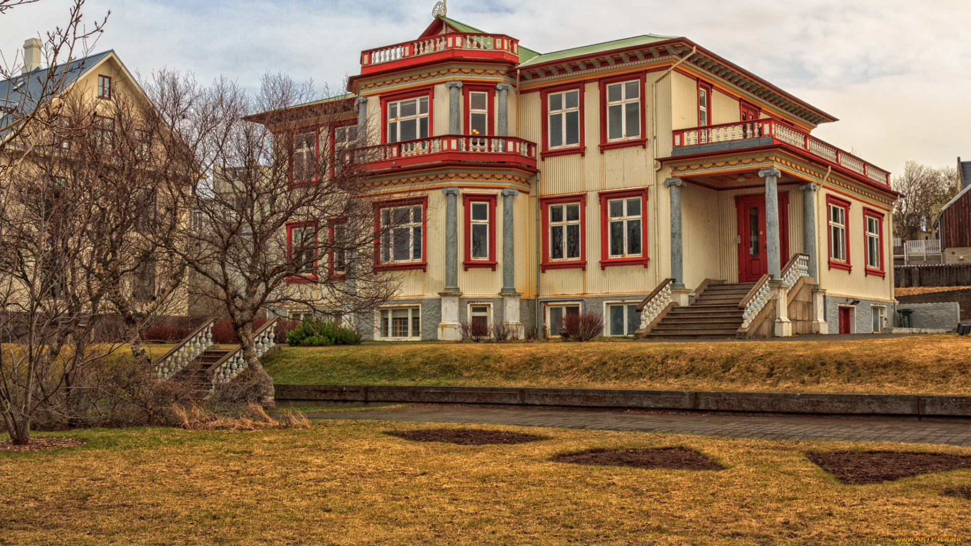 города, -, здания, , дома, особняк