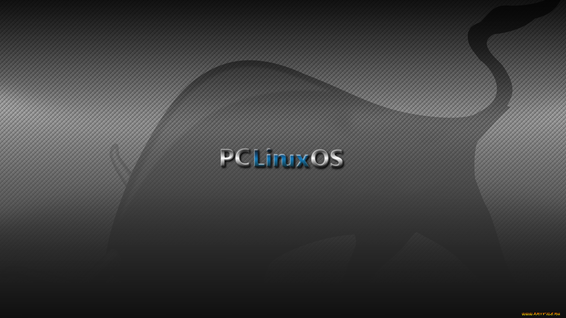 компьютеры, linux, логотип, фон