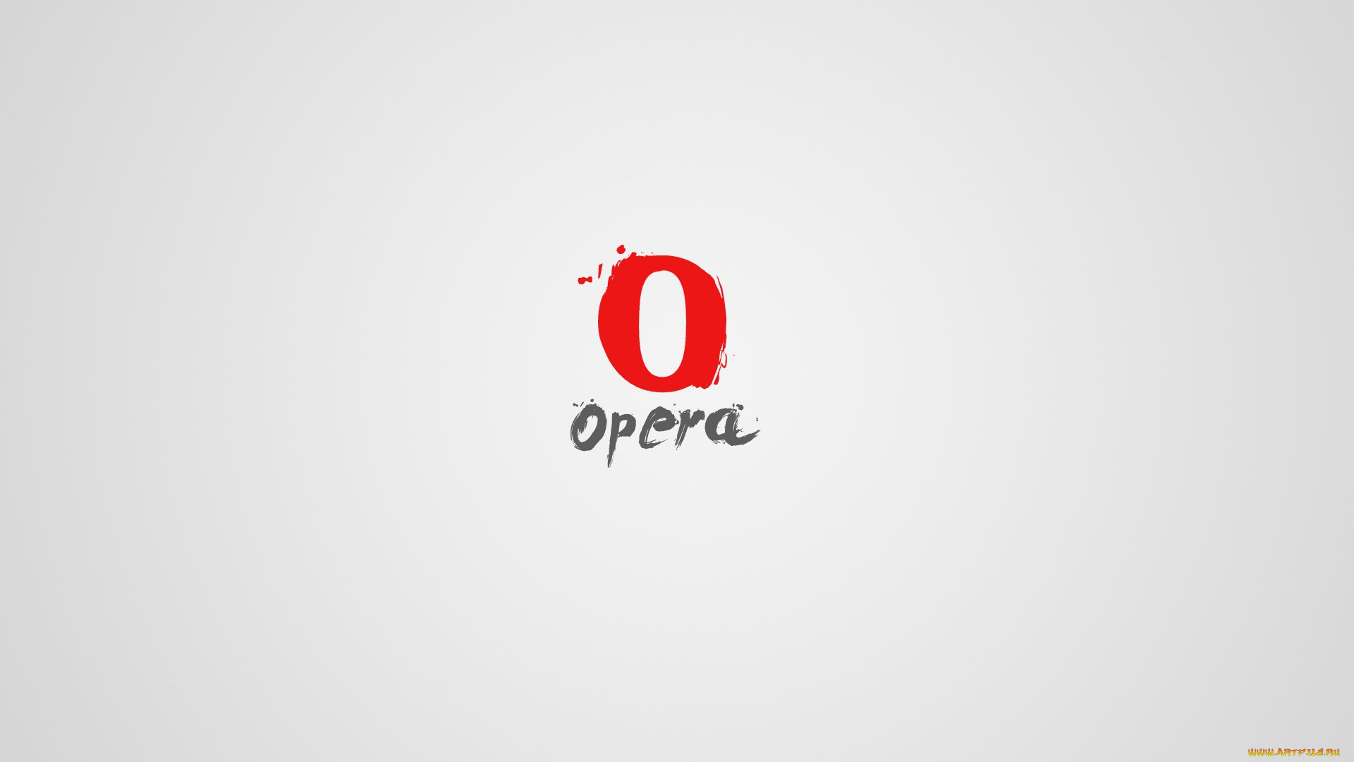 компьютеры, opera, логотип, фон