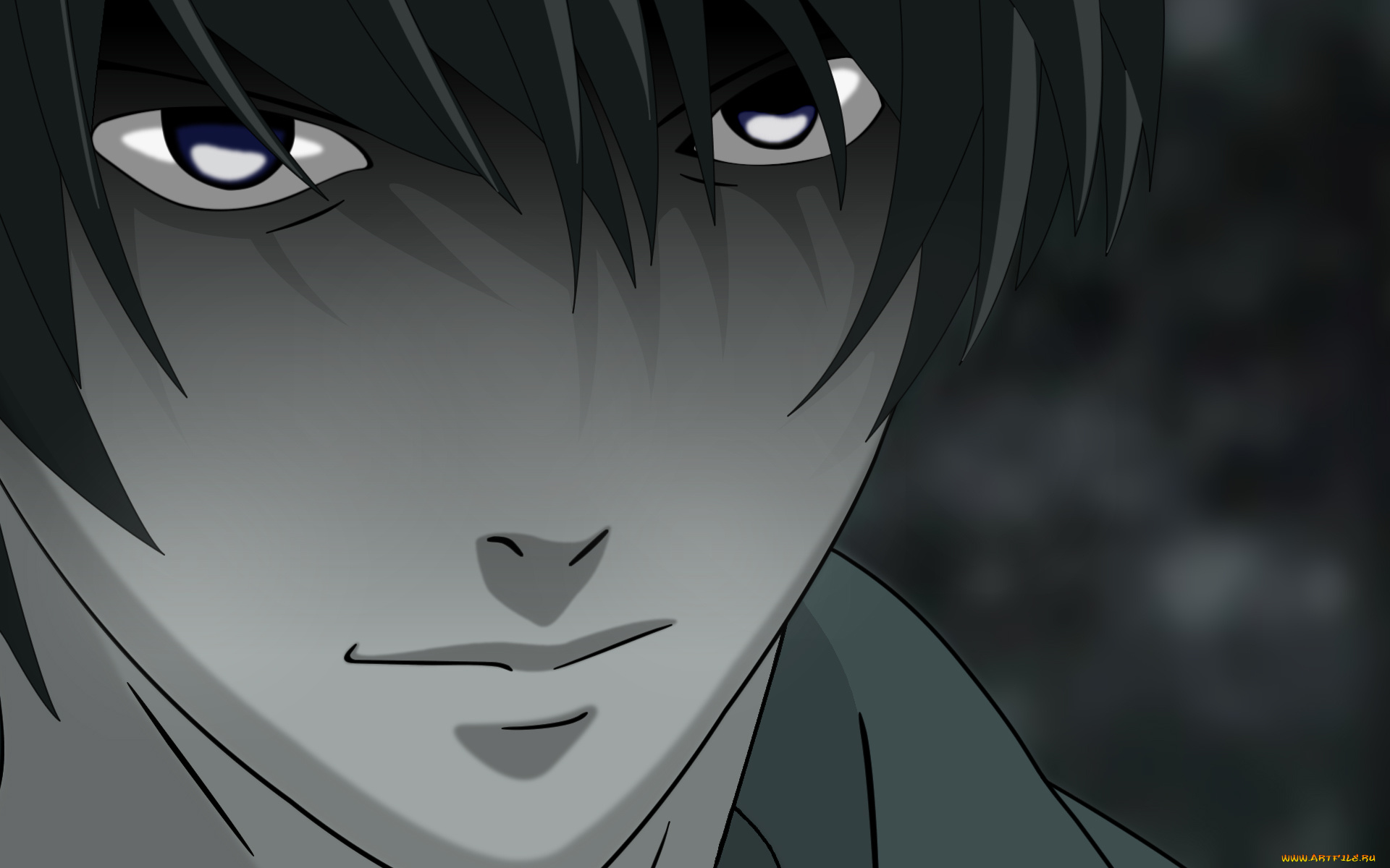 аниме, death, note, yagami, raito