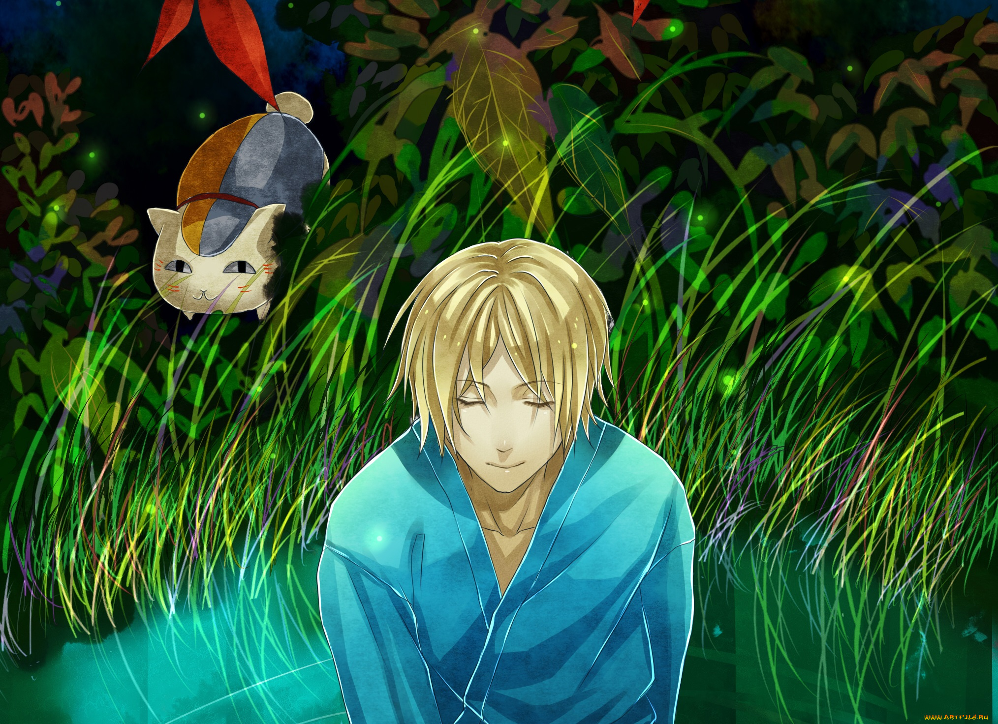 аниме, natsume, yuujinchou, натсуме