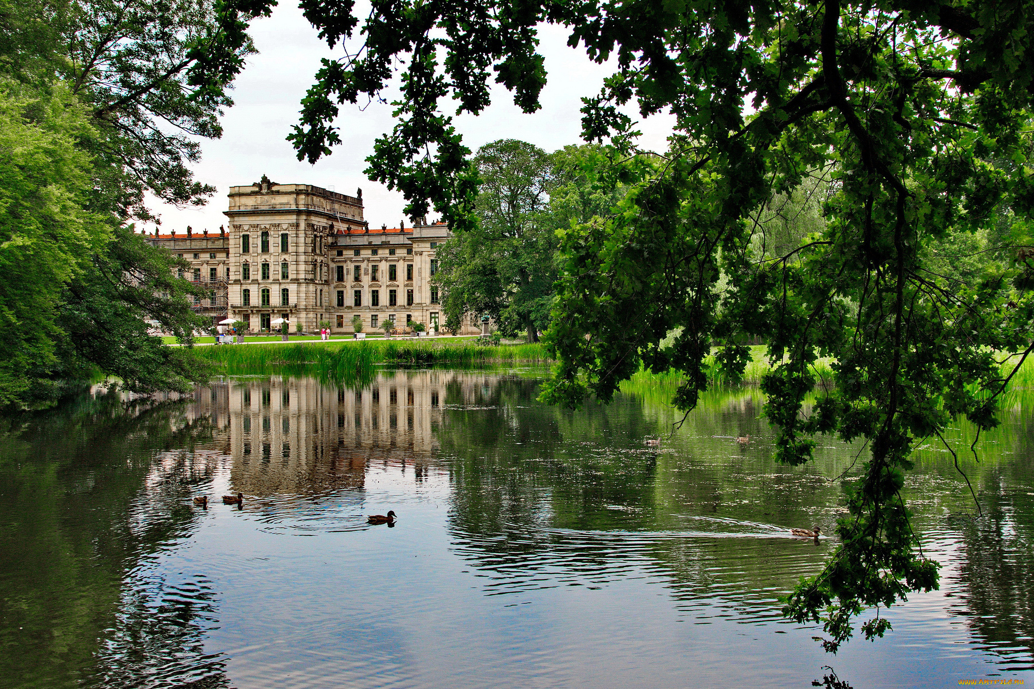 города, -, пейзажи, парк