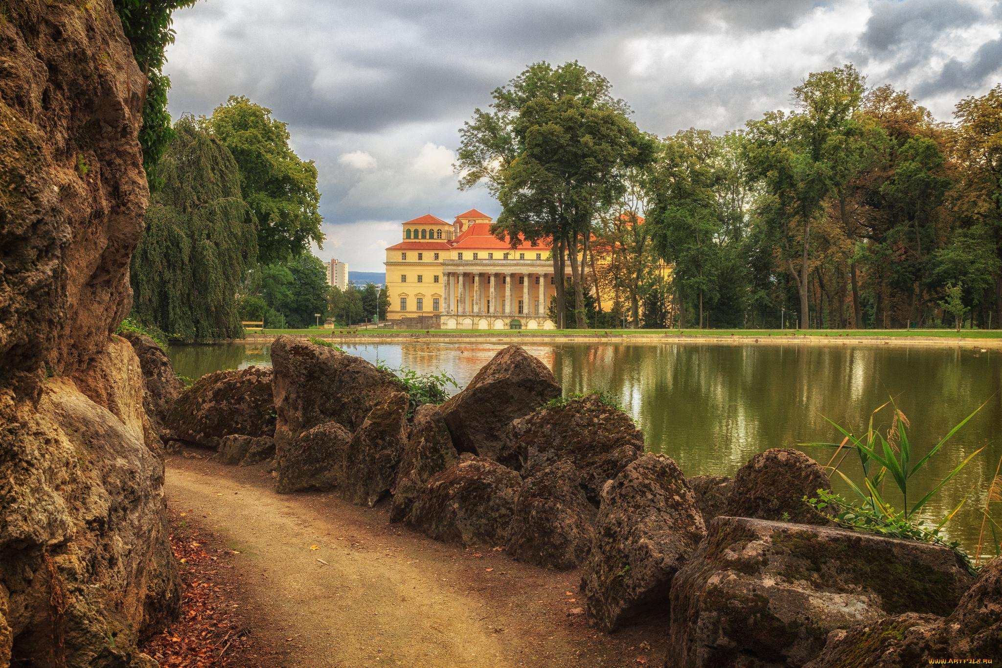 города, -, пейзажи, парк