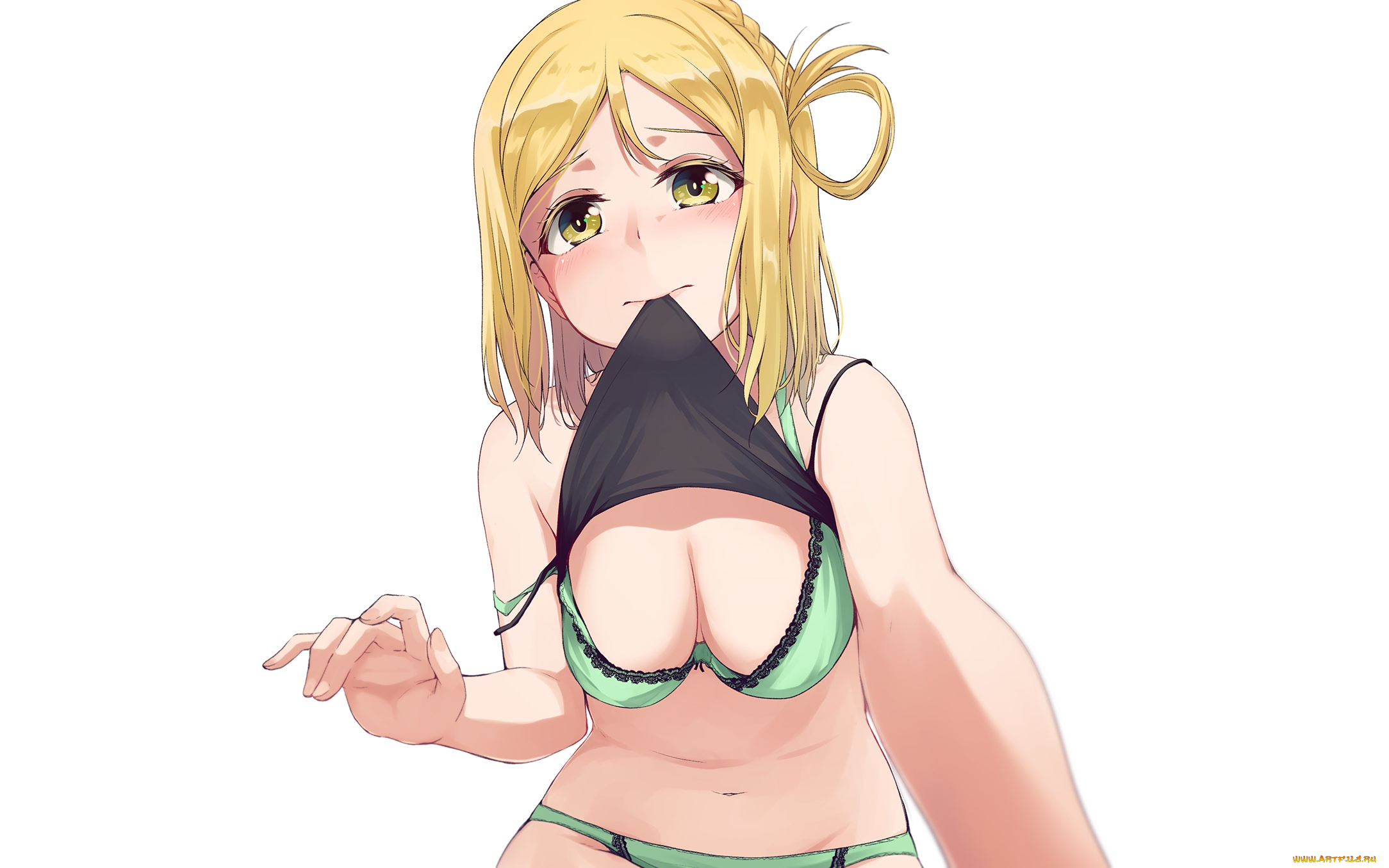 аниме, love, live, , school, idol, project, девушка, взгляд, фон