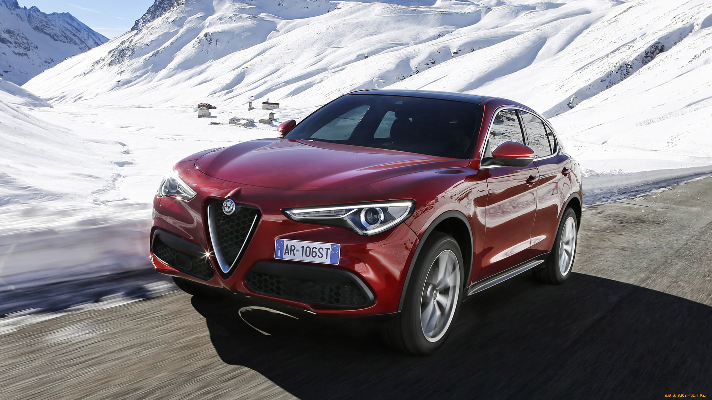 alfa, romeo, stelvio, 2018, автомобили, alfa, romeo, stelvio, alfa, romeo, зима, снег, 2018