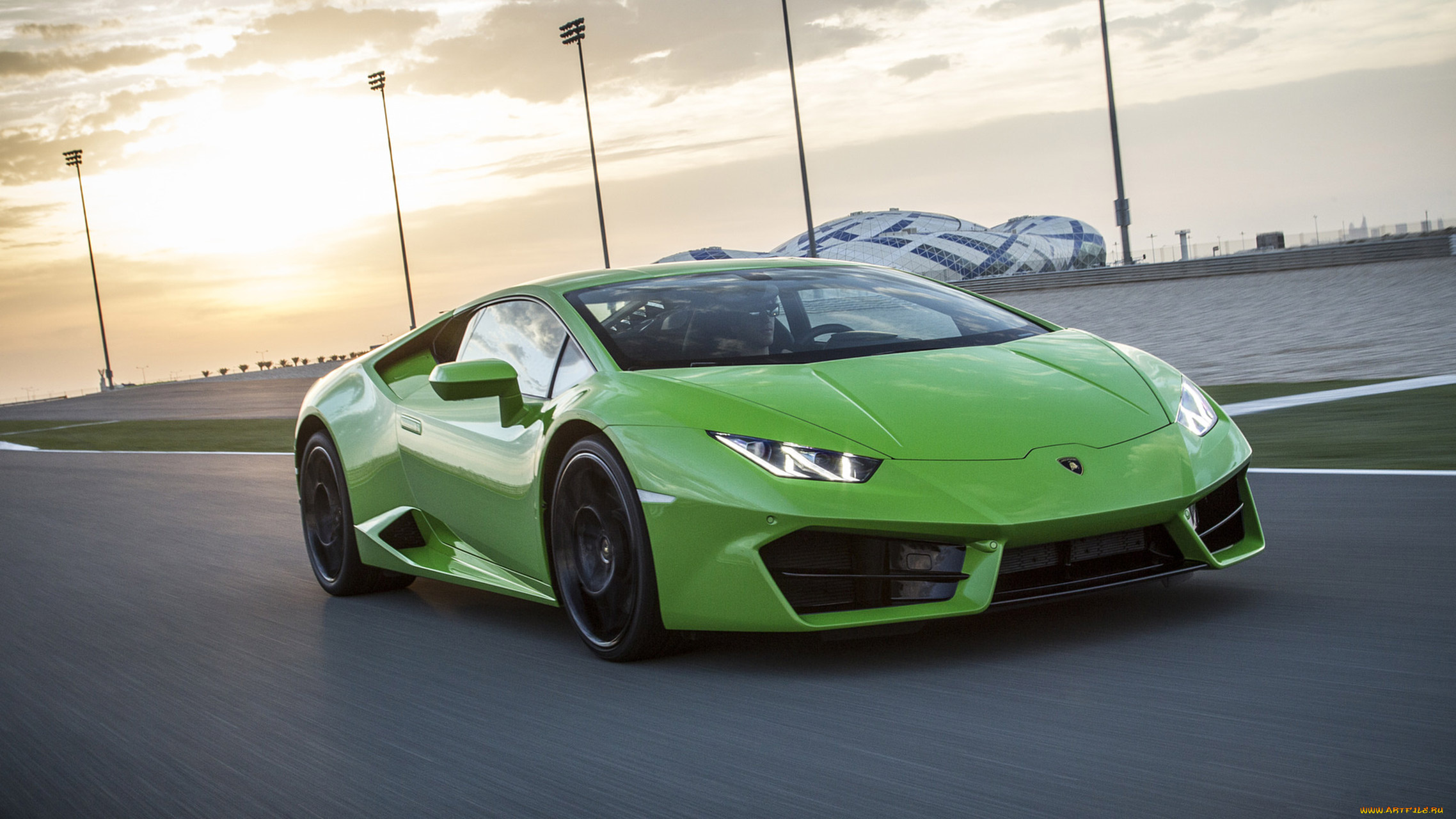 lamborghini, aventador, s, 2017, автомобили, lamborghini, зелёная, 2017, s, aventador