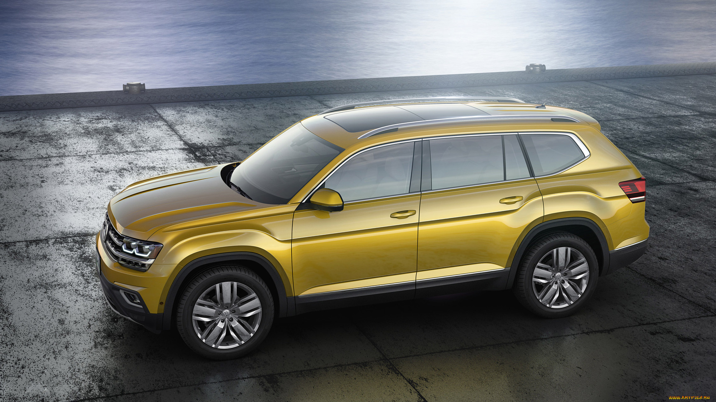 volkswagen, atlas, 2018, автомобили, volkswagen, atlas, 2018, crossover