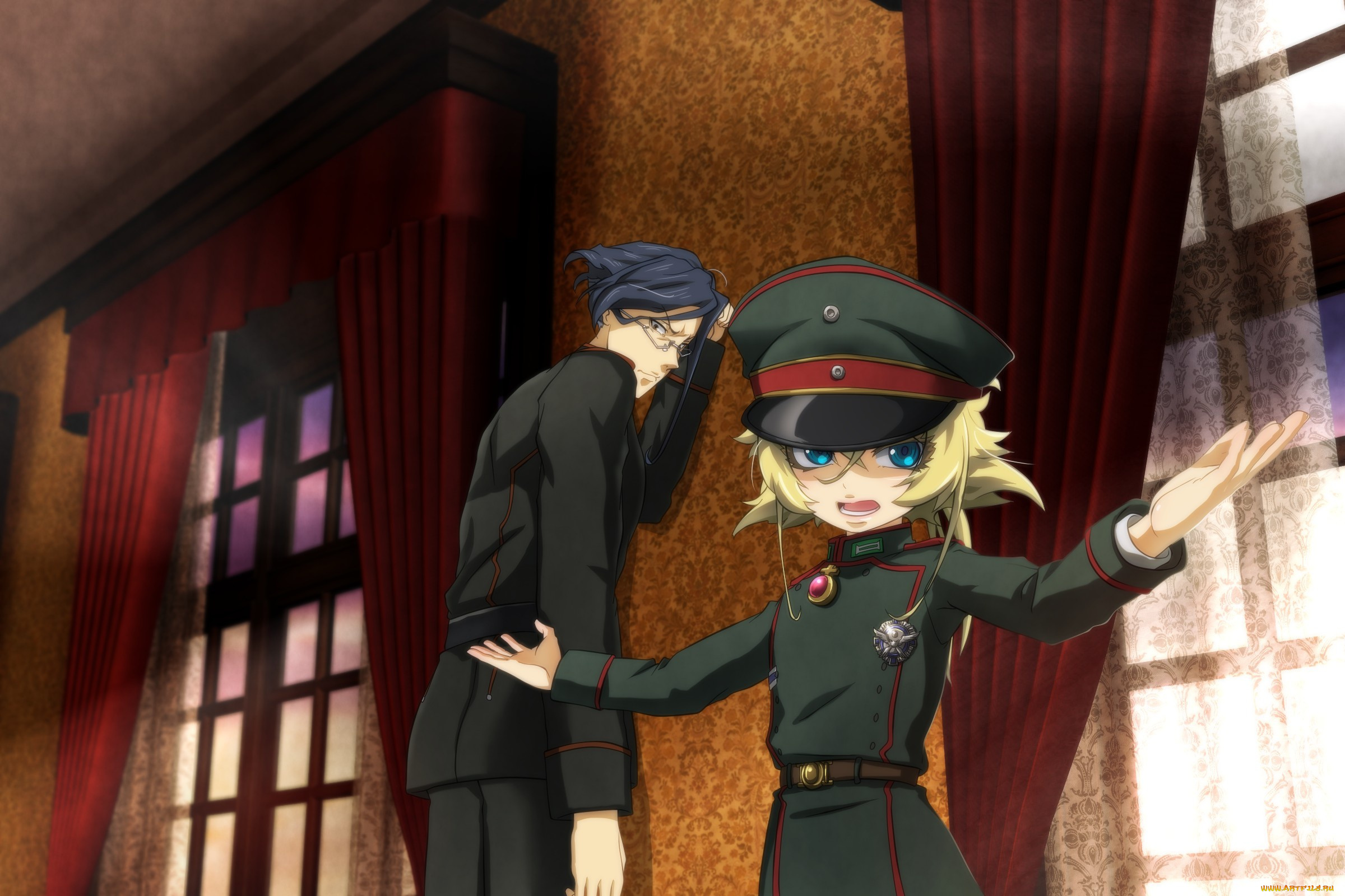 аниме, youjo, senki, tanya, degurechaff