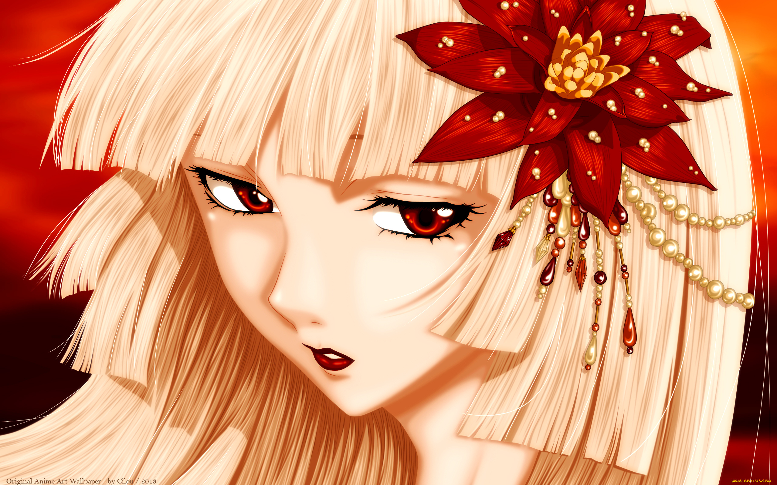 аниме, xxxholic, фон, взгляд, девушка