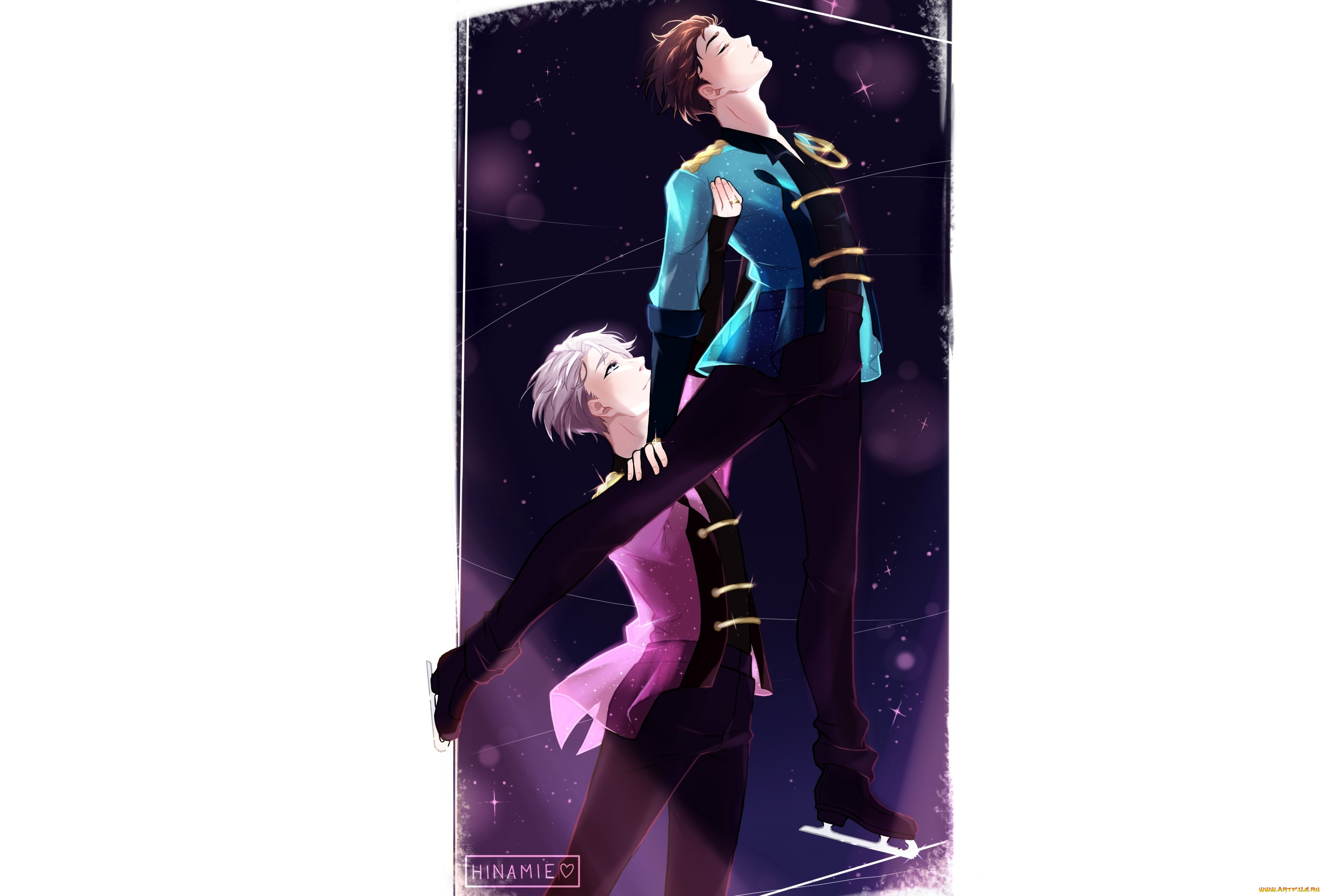 аниме, yuri, on, ice, виктор, никифоров, катсуки, юри