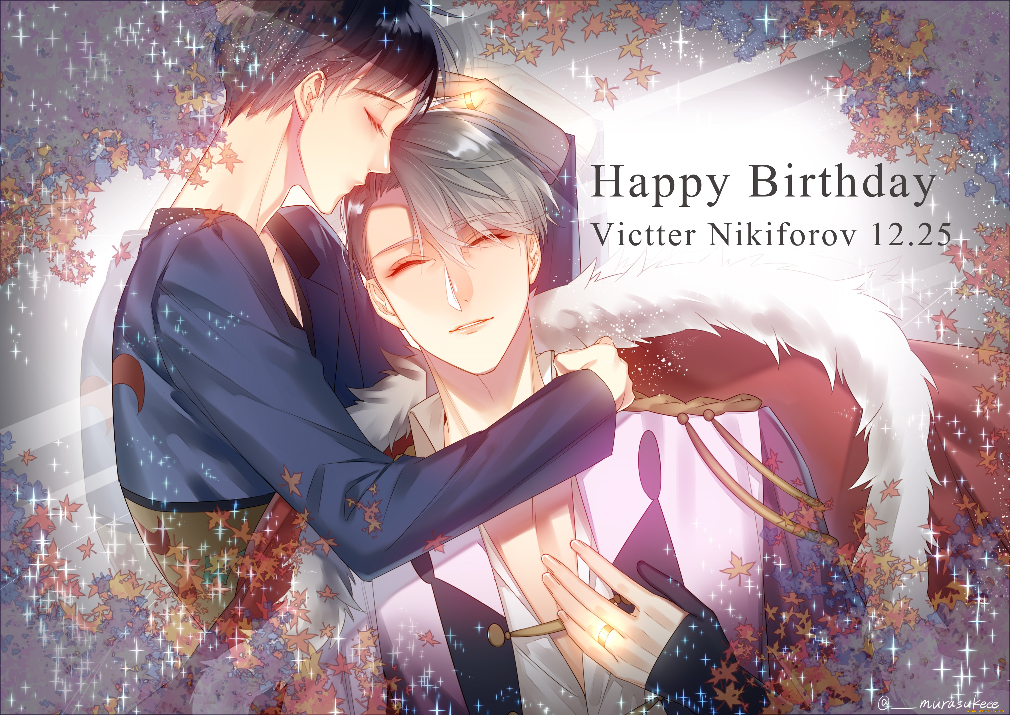 аниме, yuri, on, ice, катсуки, юри, виктор, никифоров