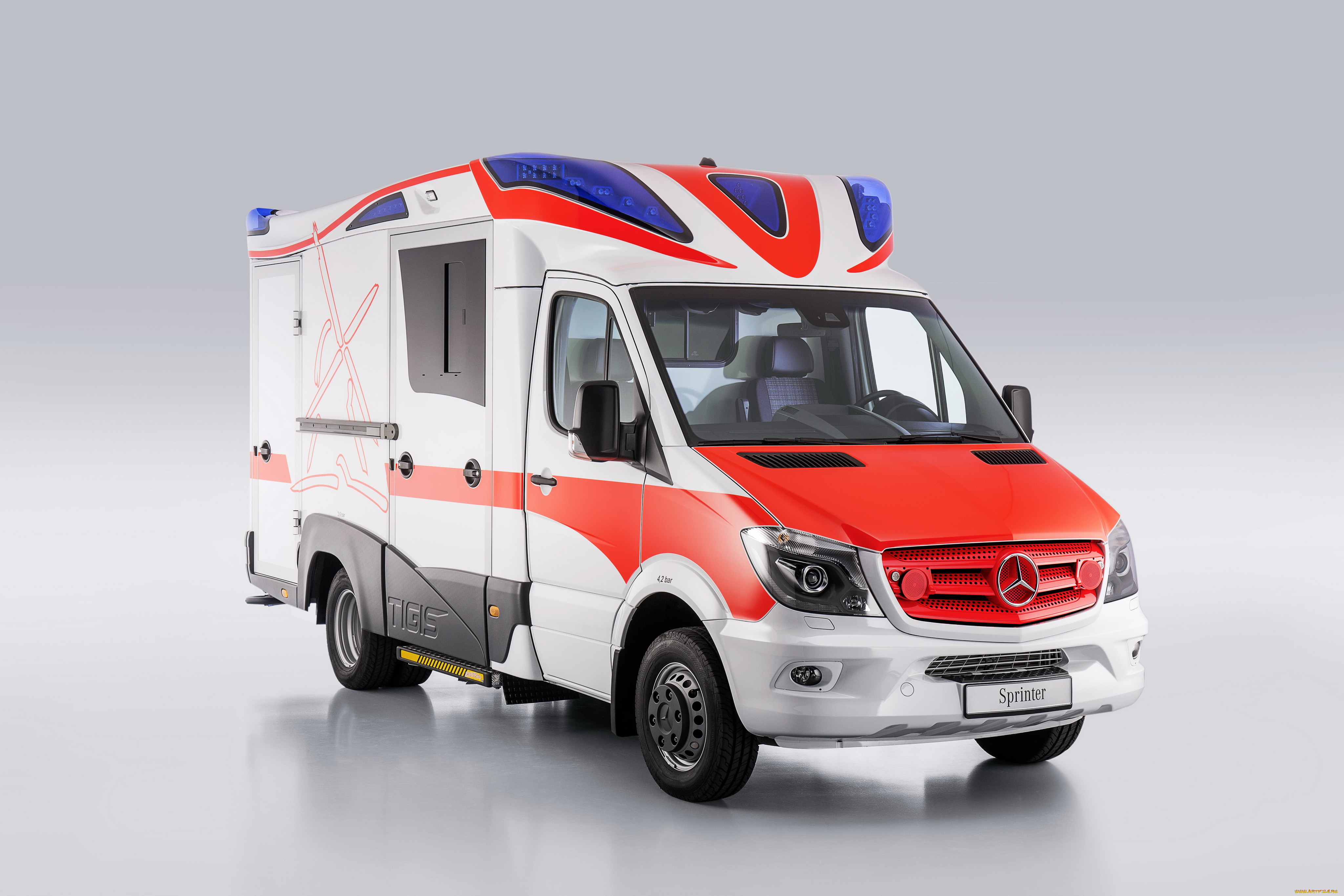 автомобили, скорая, помощь, mercedes, benz