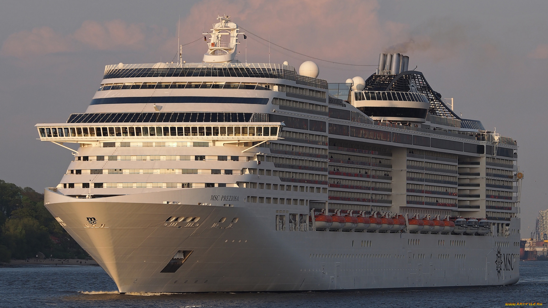 msc, preziosa, корабли, лайнеры, круиз, лайнер