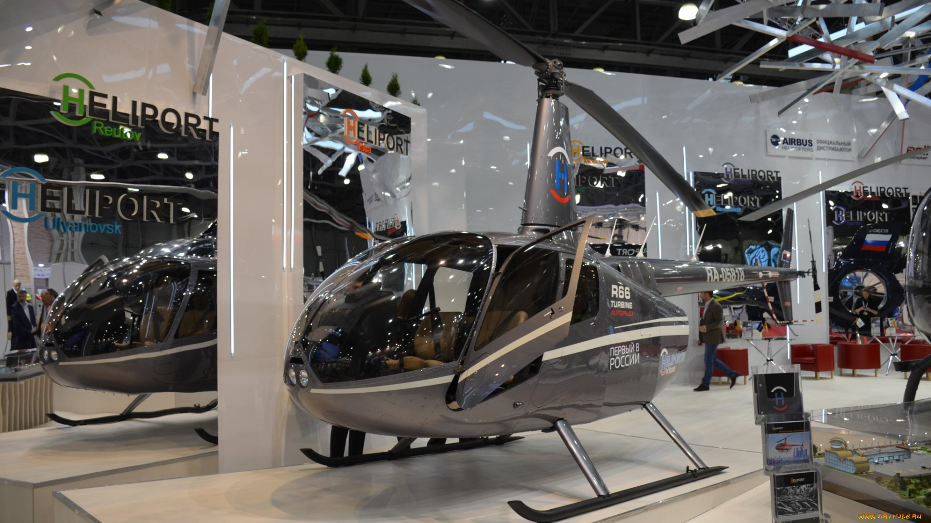 robinson, r66, , helirussia, 2016, авиация, вертолёты, крокус, экспо, мвц, москва, транспорт, международная, выставка
