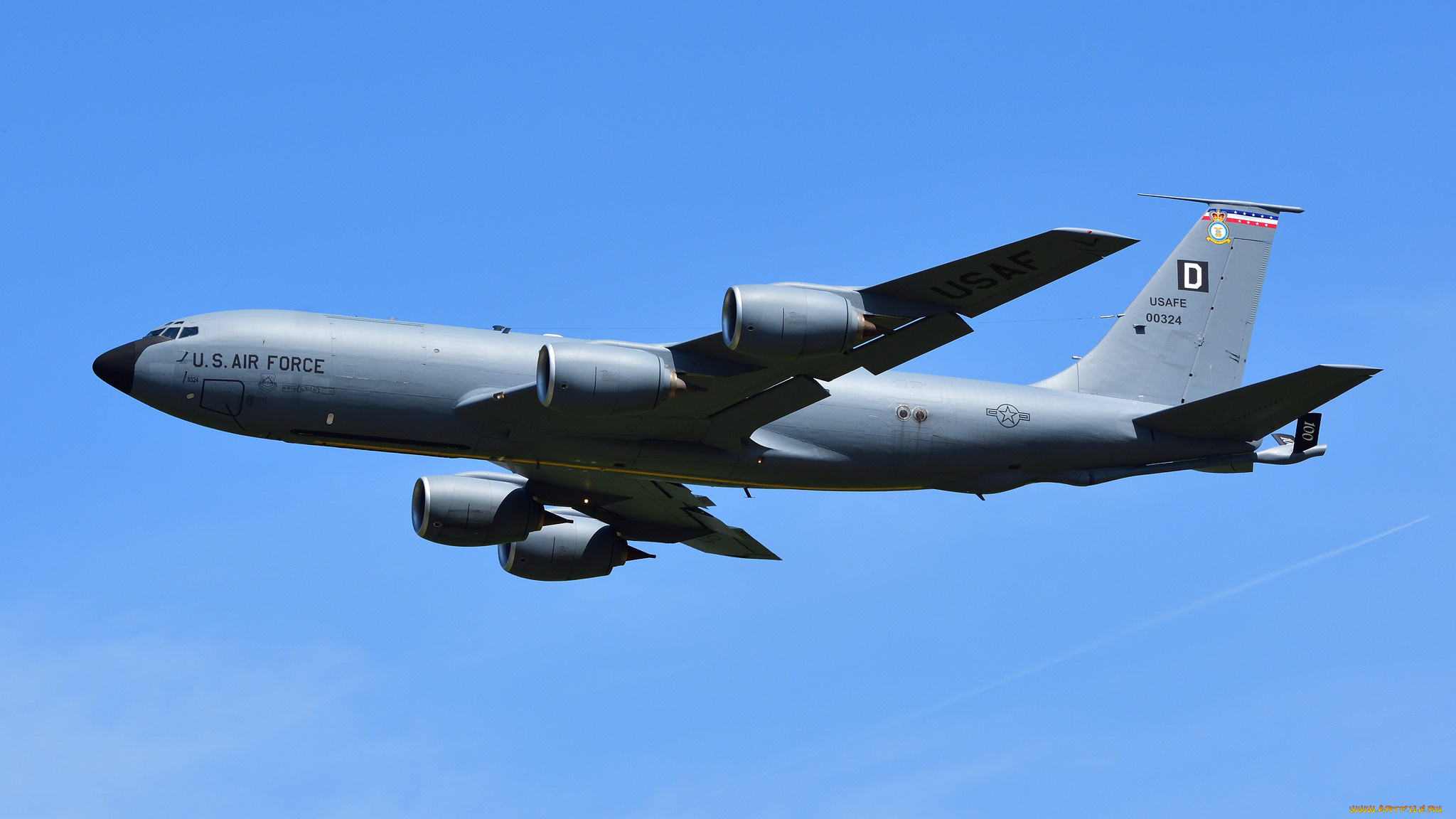 boeing, kc-135r, stratotanker, авиация, военно-транспортные, самолёты, войсковой, транспорт