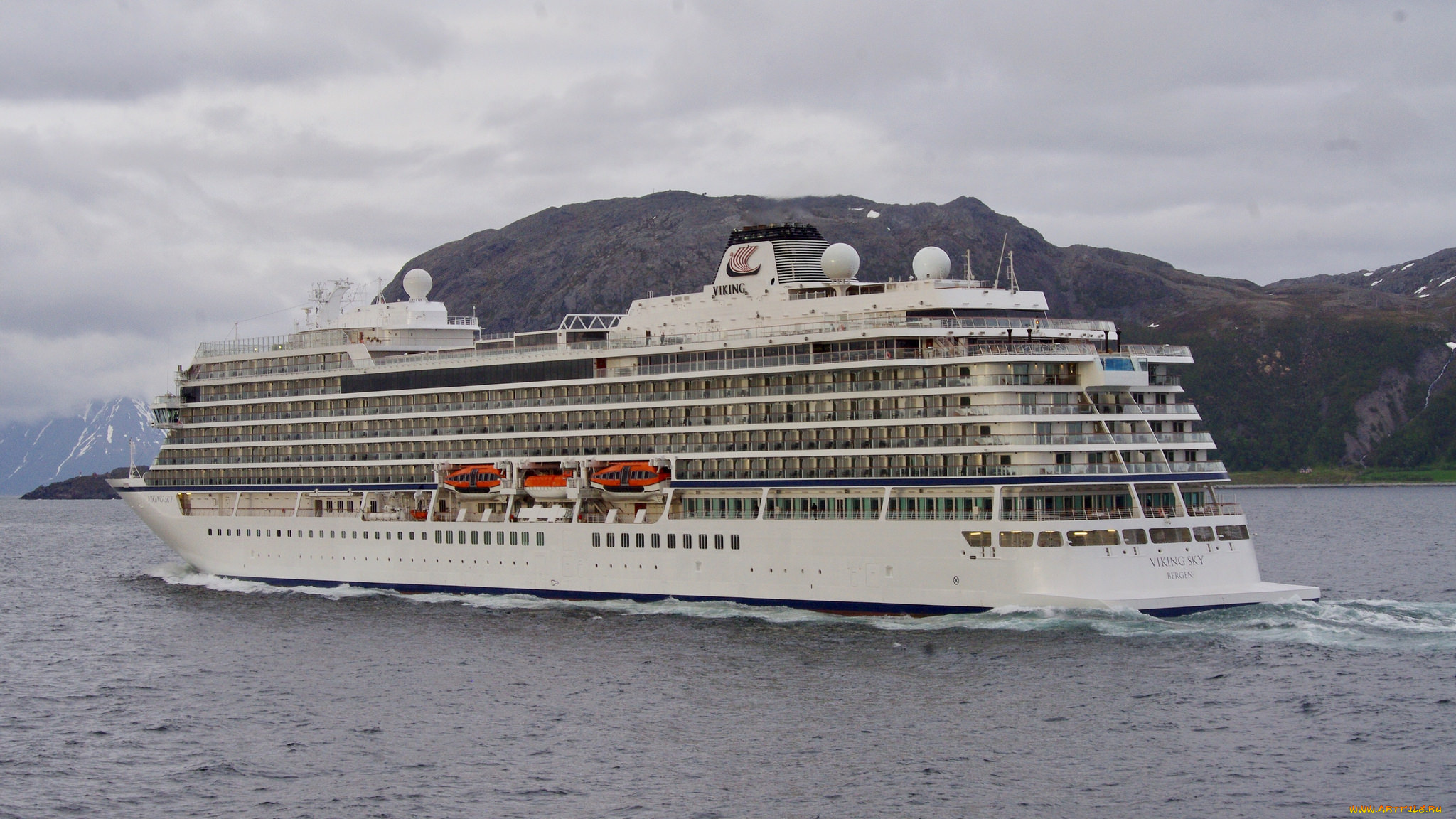 mv, viking, sky, корабли, лайнеры, круиз, лайнер