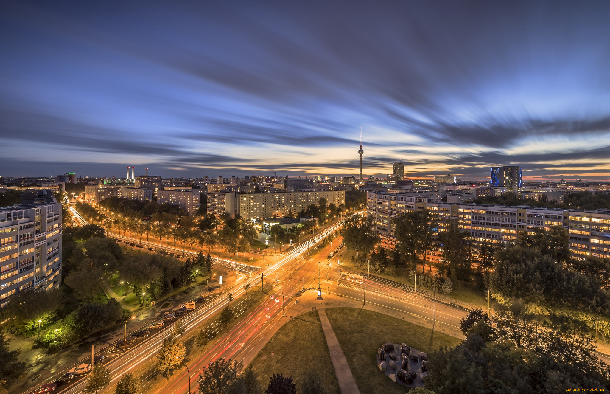 berlin, города, берлин, , германия, простор