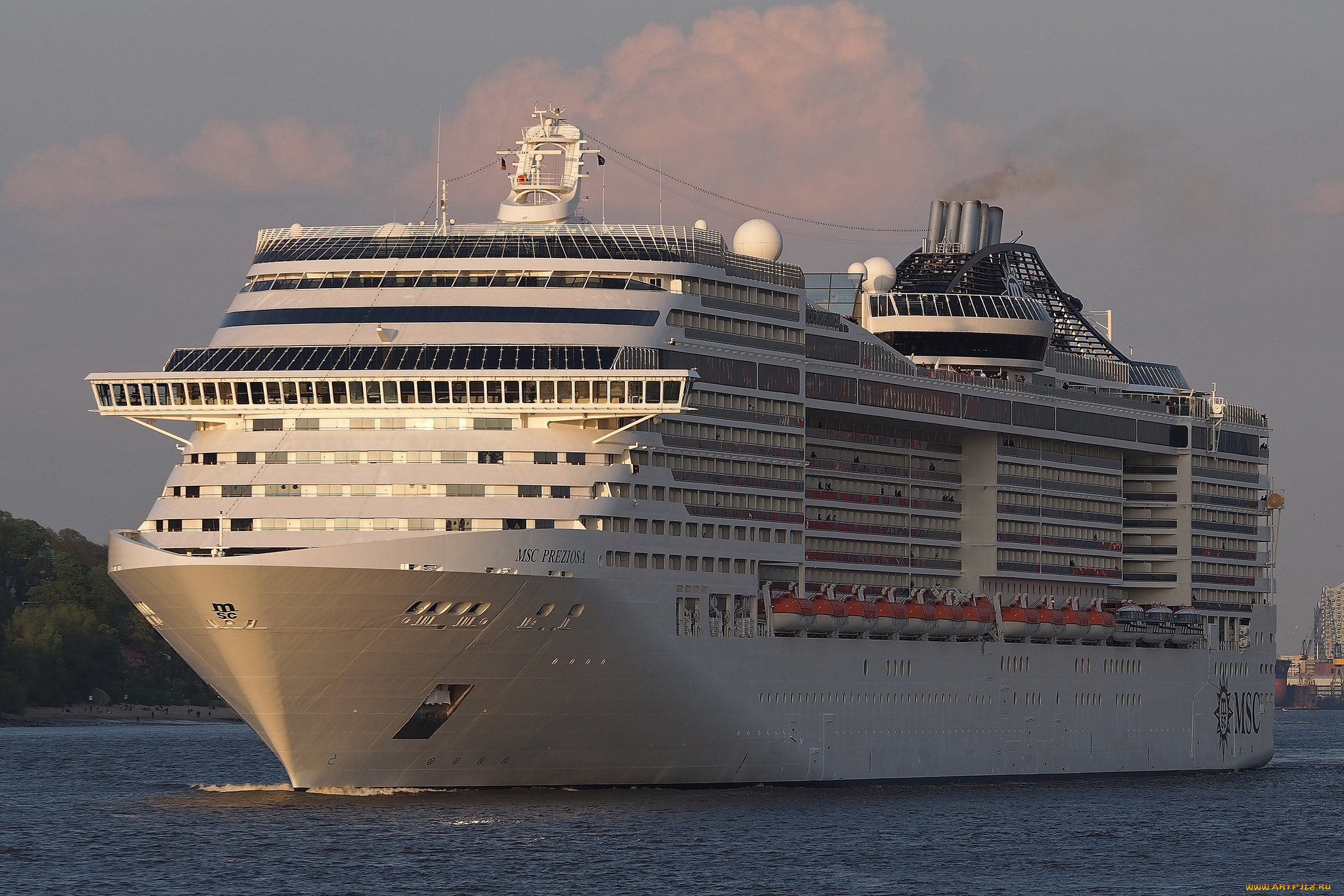 msc, preziosa, корабли, лайнеры, круиз, лайнер