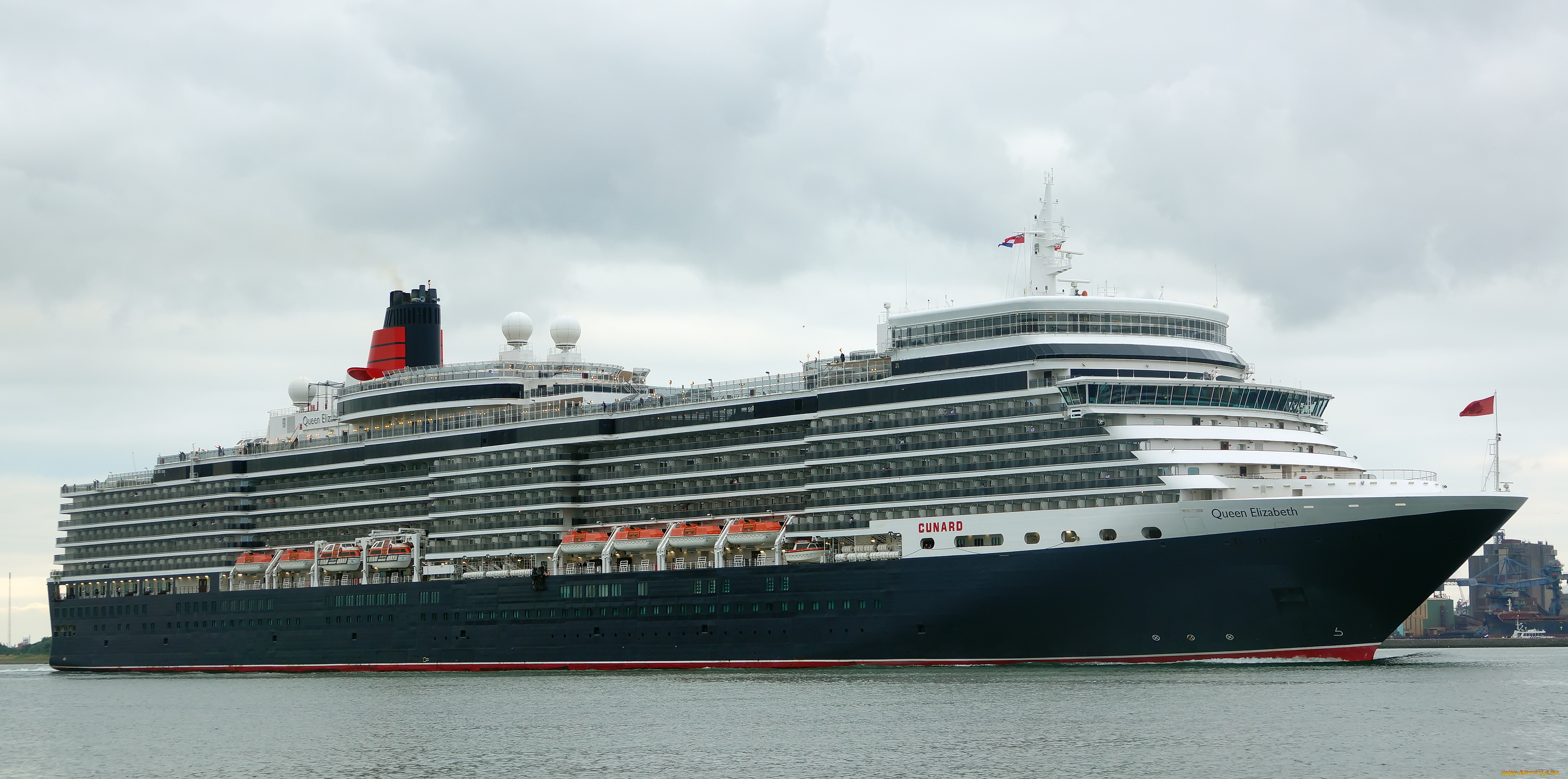 queen, elizabeth, корабли, лайнеры, круиз, лайнер