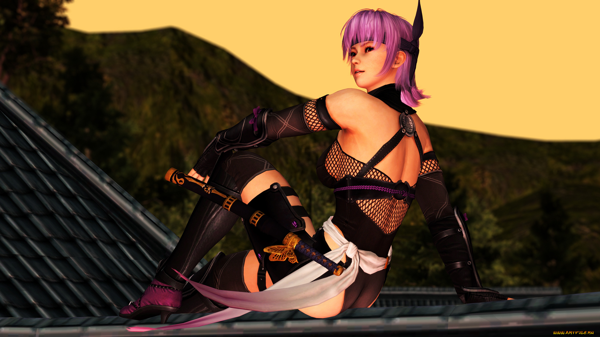 3д, графика, фантазия, , fantasy, фон, взгляд, девушка