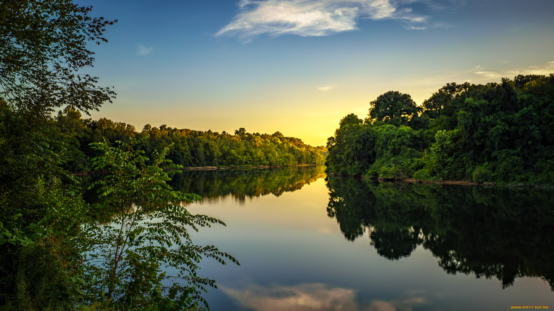 природа, реки, озера, простор