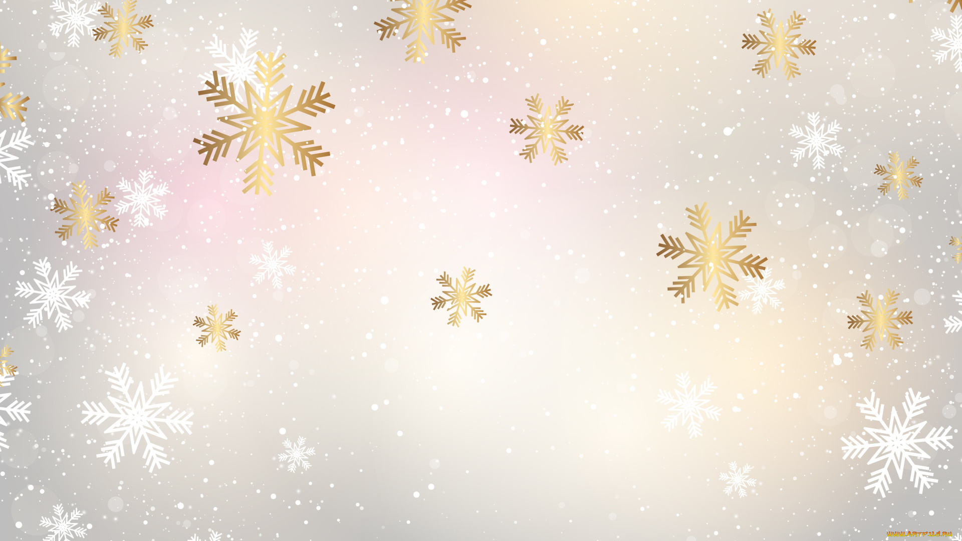 векторная, графика, другое, , other, фон, снежинки, снег