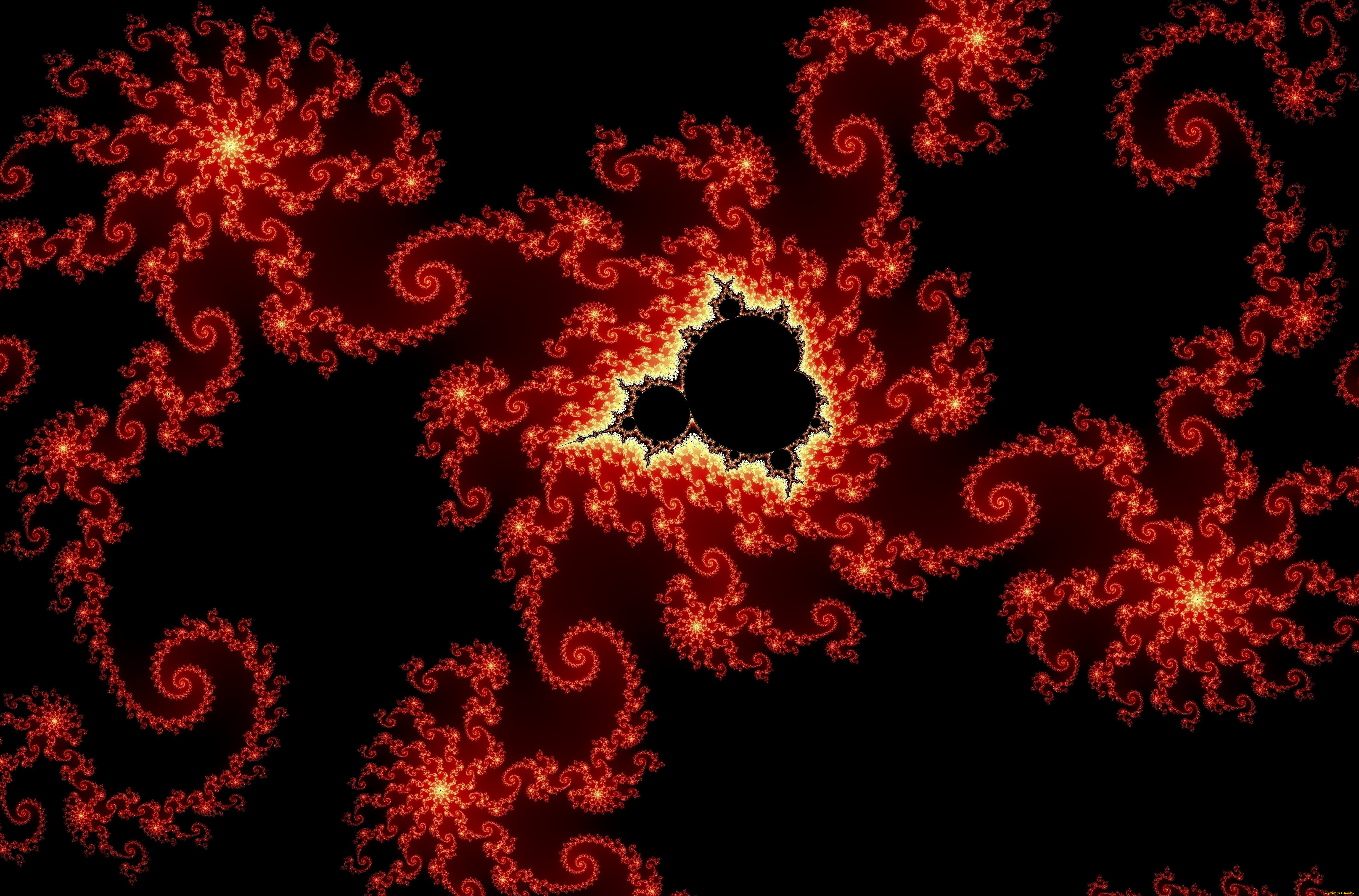 3д, графика, фракталы, , fractal, цвет, фон, узор