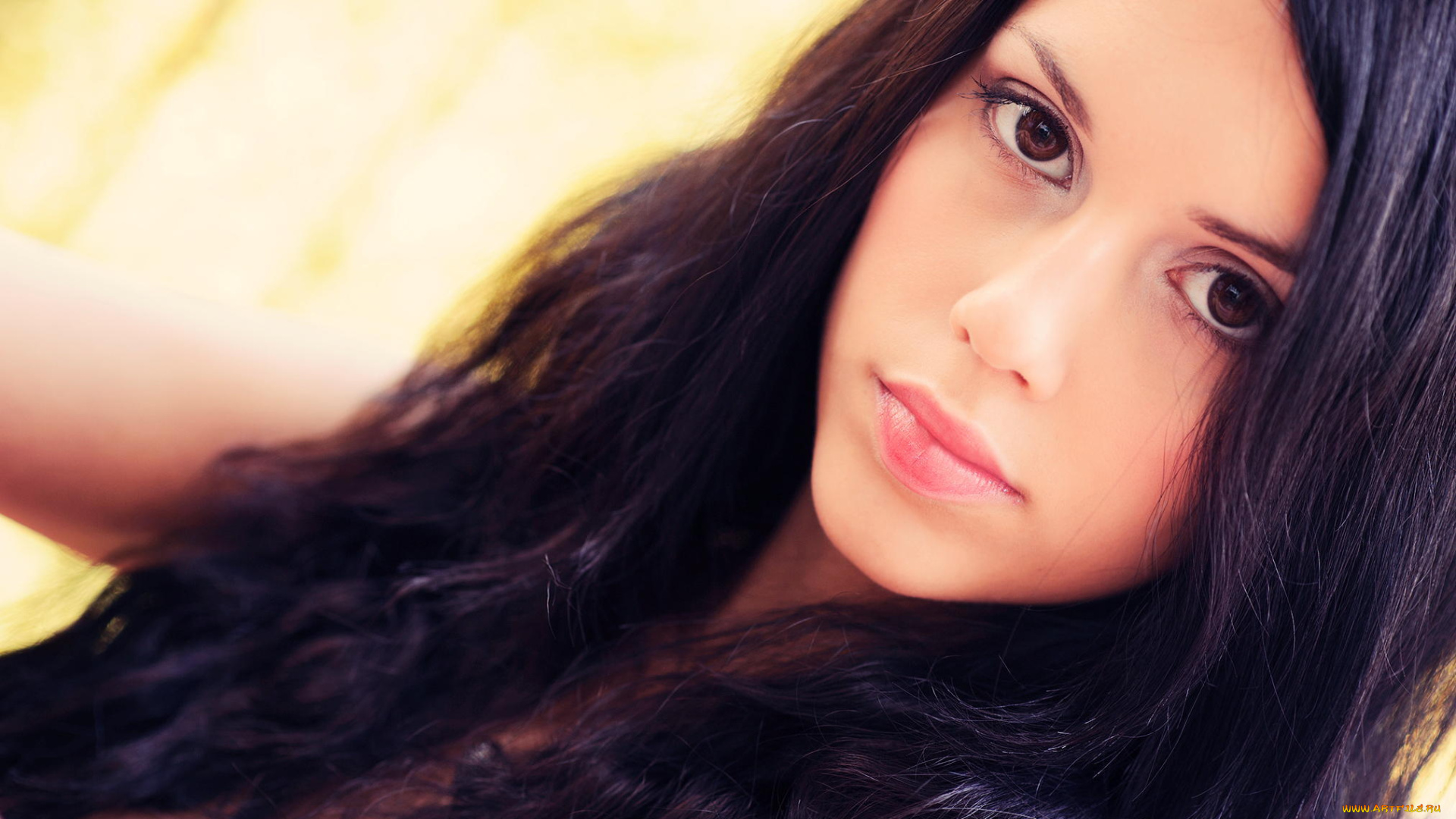 carmen, vantini, девушки, carmen, vantini, девушка, модель, брюнетка, красотка, красавица, взгляд, макияж, лицо, портрет