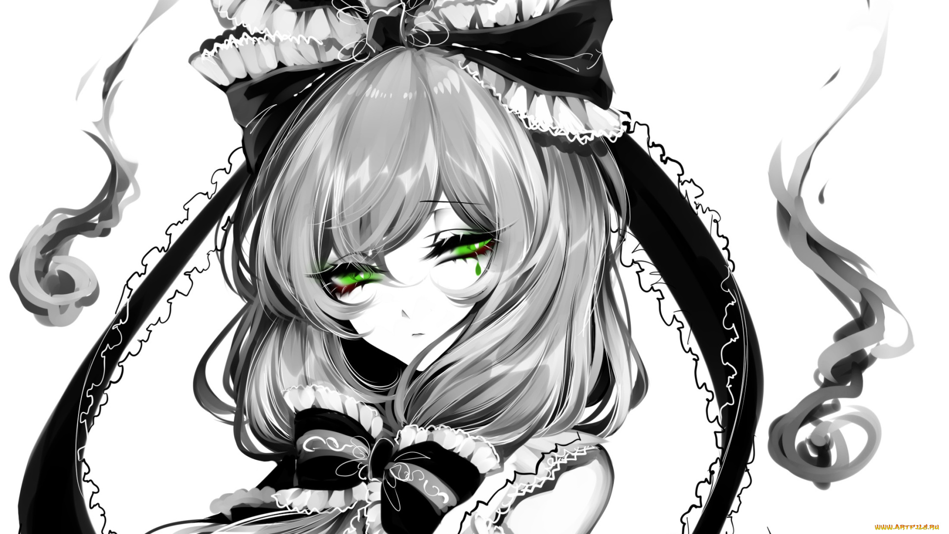 sheya, аниме, touhou, девушка