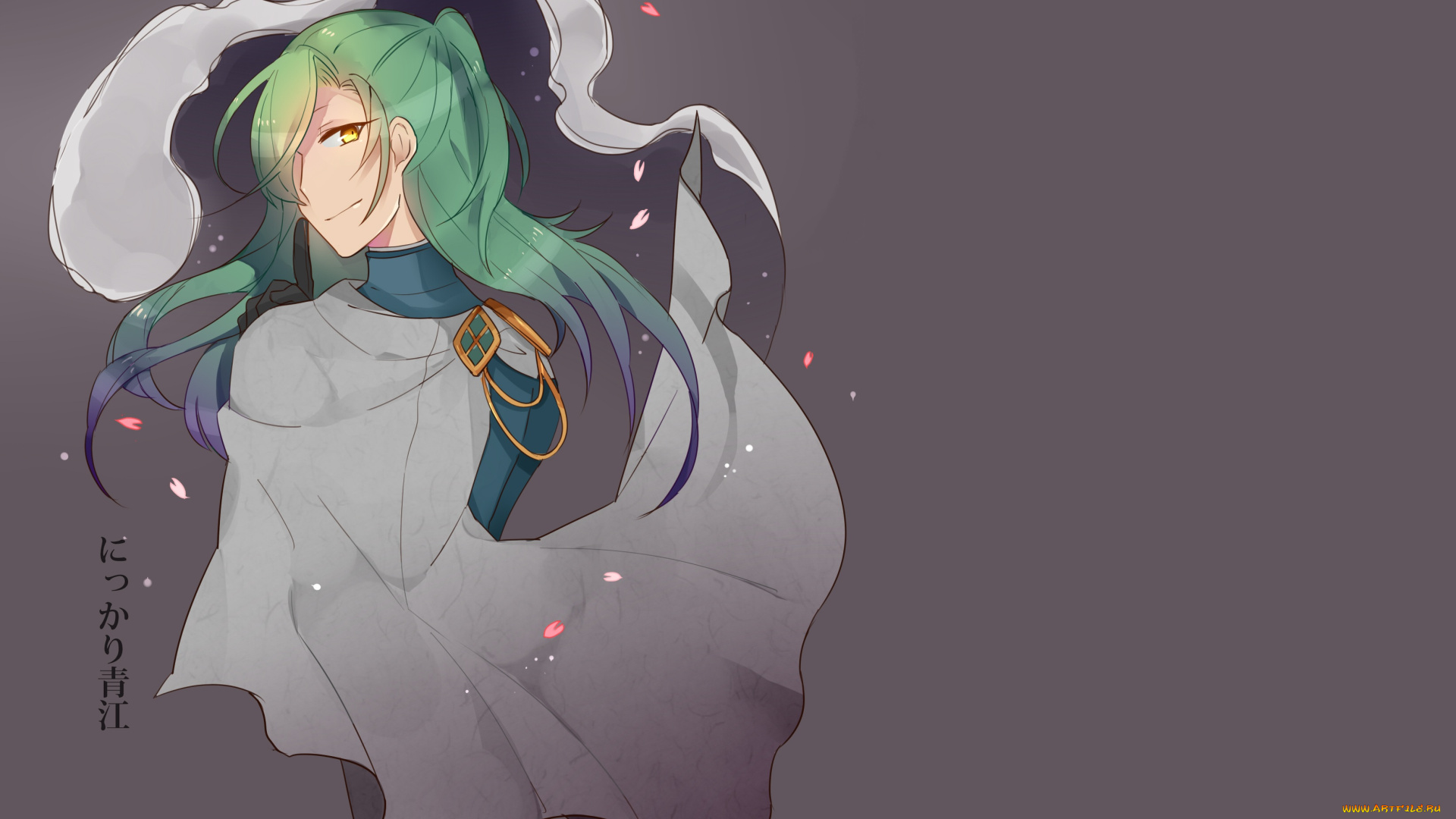 аниме, touken, ranbu, nikkari, aoe