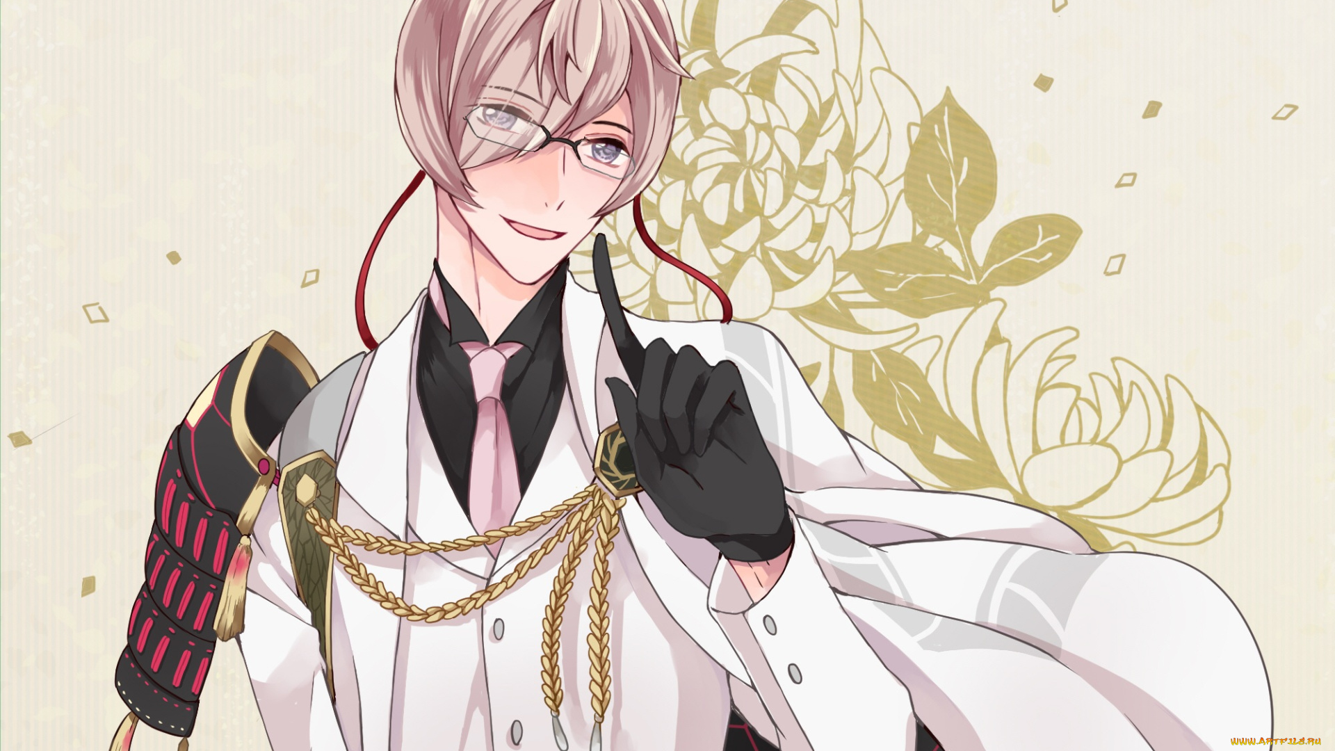 аниме, touken, ranbu, танец, мечей