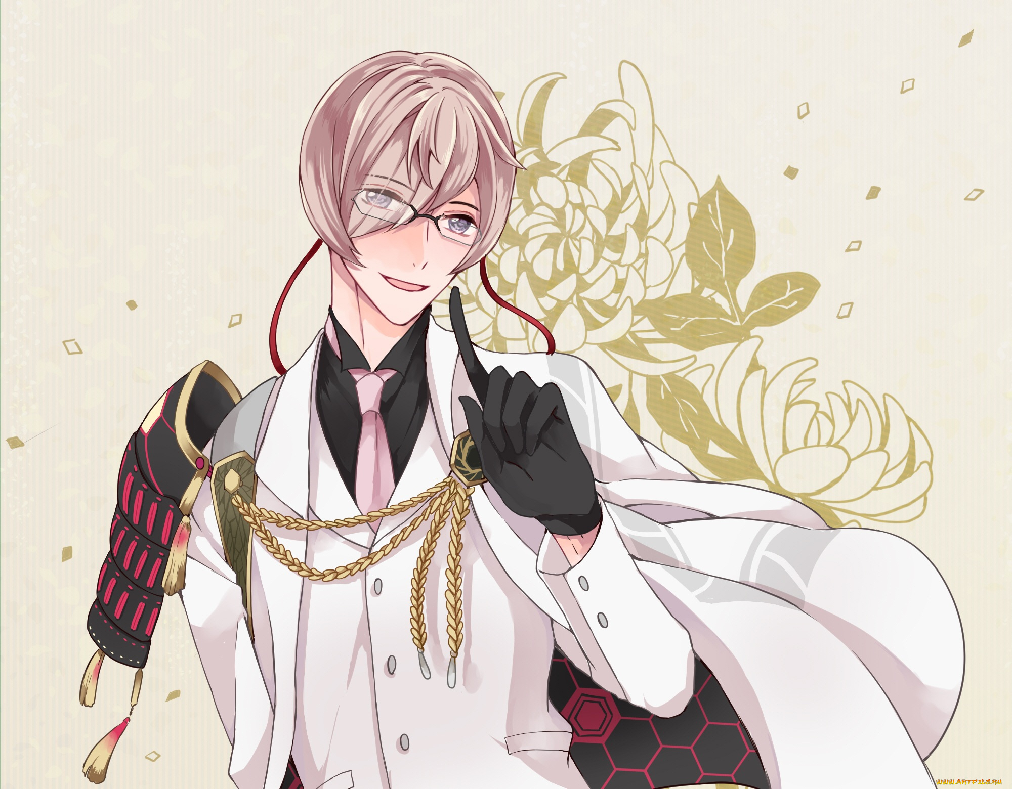 аниме, touken, ranbu, танец, мечей