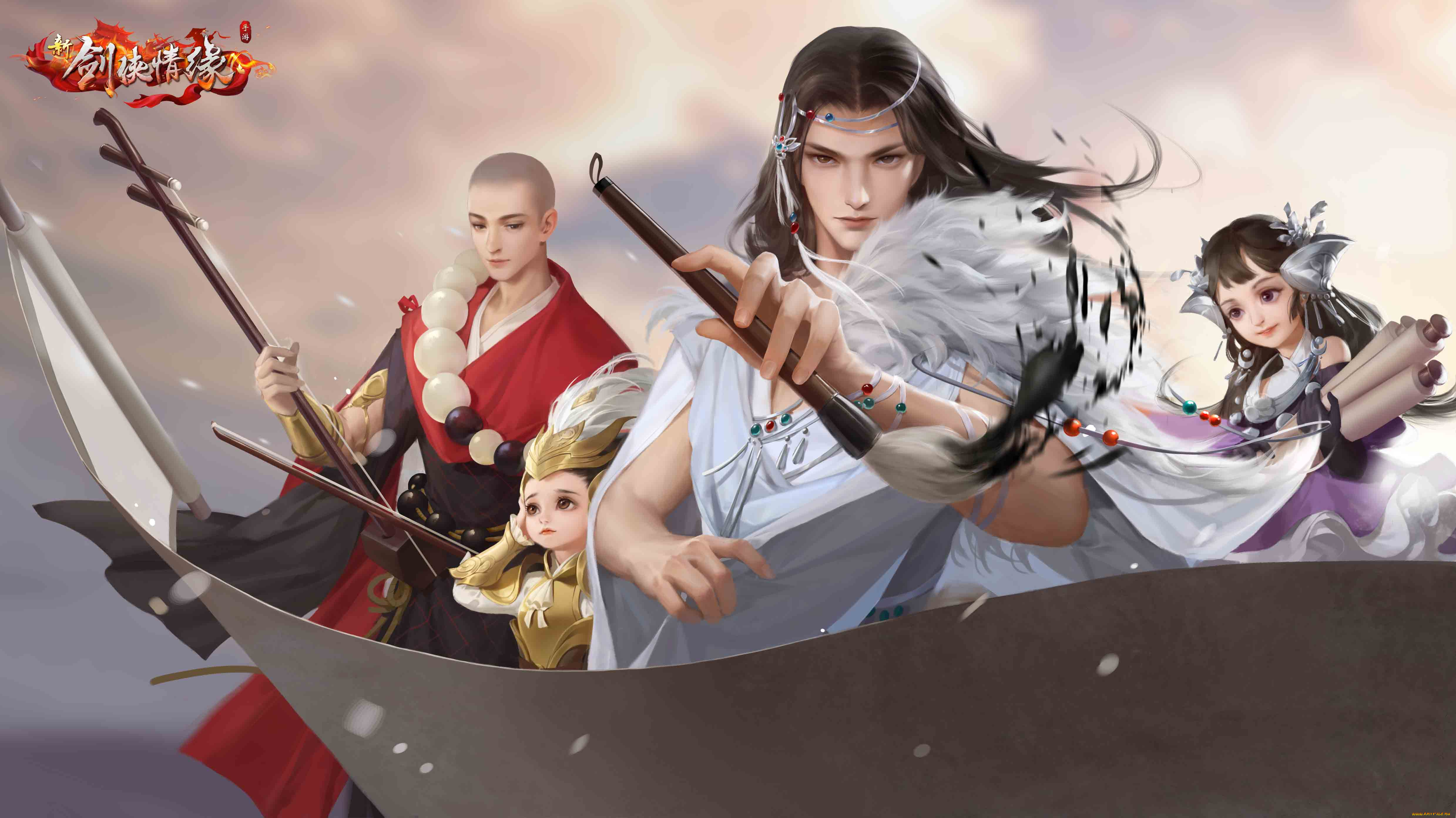 jx2, swordsman, 2, видео, игры, ---другое, персонажи, кисть, свиток