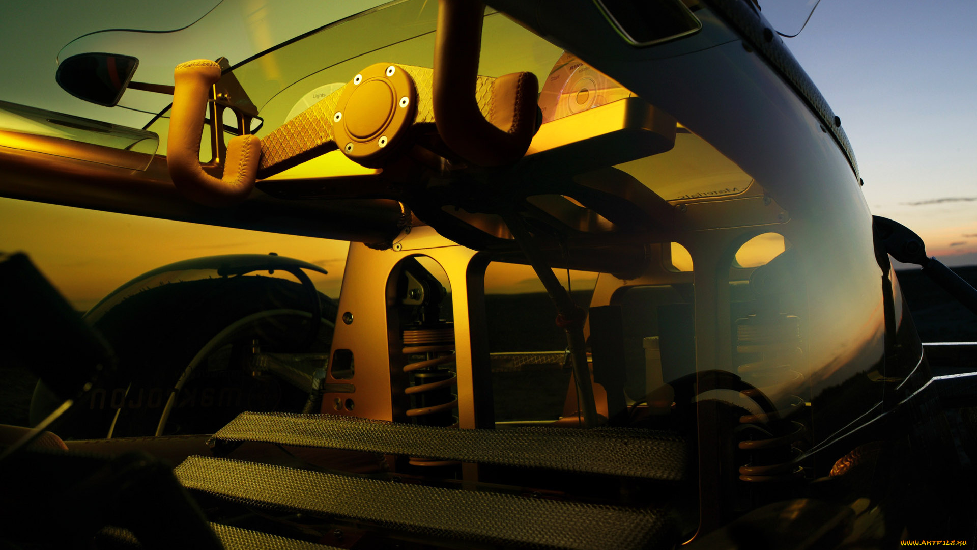 автомобили, фрагменты, автомобиля, rinspeed, exasis, концепт, желтый